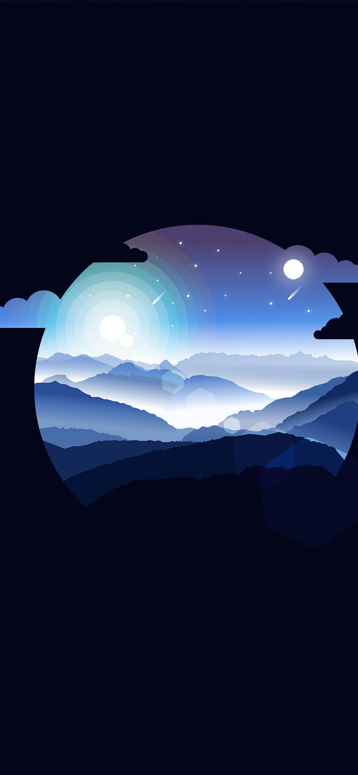 1242x2688 Minimalism Mountians 4k Iphone XS MAX HD 4k Wallpapers