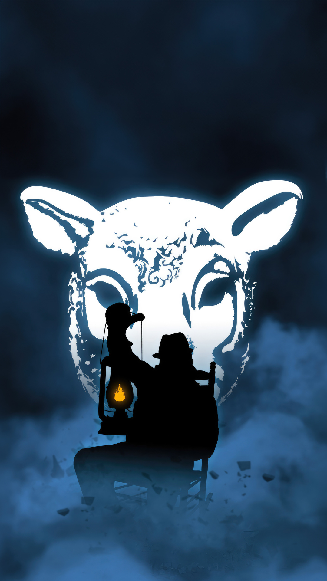 1080x1920 Minimalist Men With Lanterns At Rest Iphone 7,6s,6 Plus