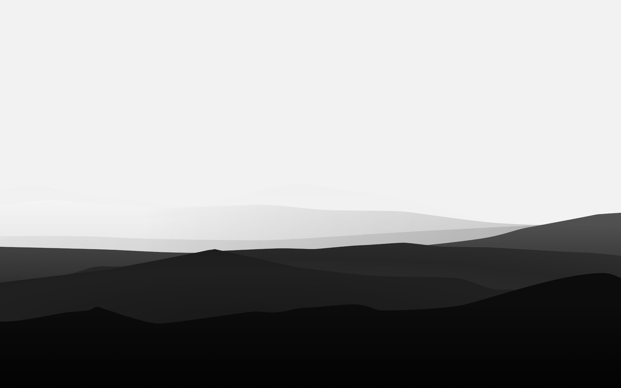 1280x800 Minimalist Mountains Black And White 720P HD 4k Wallpapers,  Images, Backgrounds, Photos and Pictures