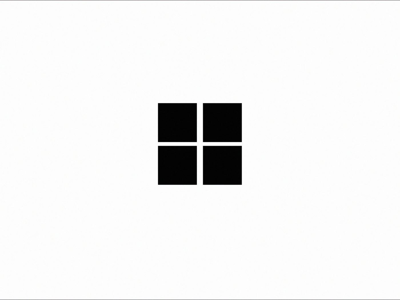 4K Wallpaper Windows 10 Logo White