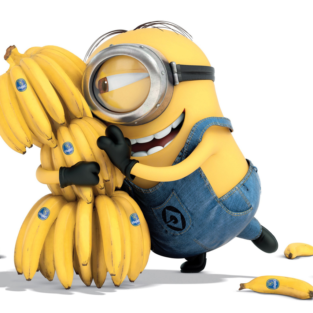 1024x1024 Minion Bananas 1024x1024 Resolution HD 4k Wallpapers, Images ...