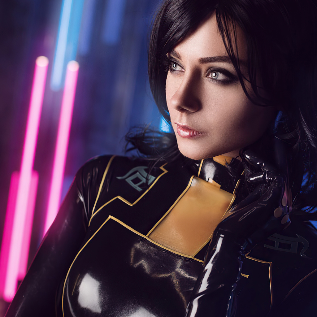 1024x1024 Miranda Lawson Mass Effect Cosplay 4k 1024x1024 Resolution HD ...