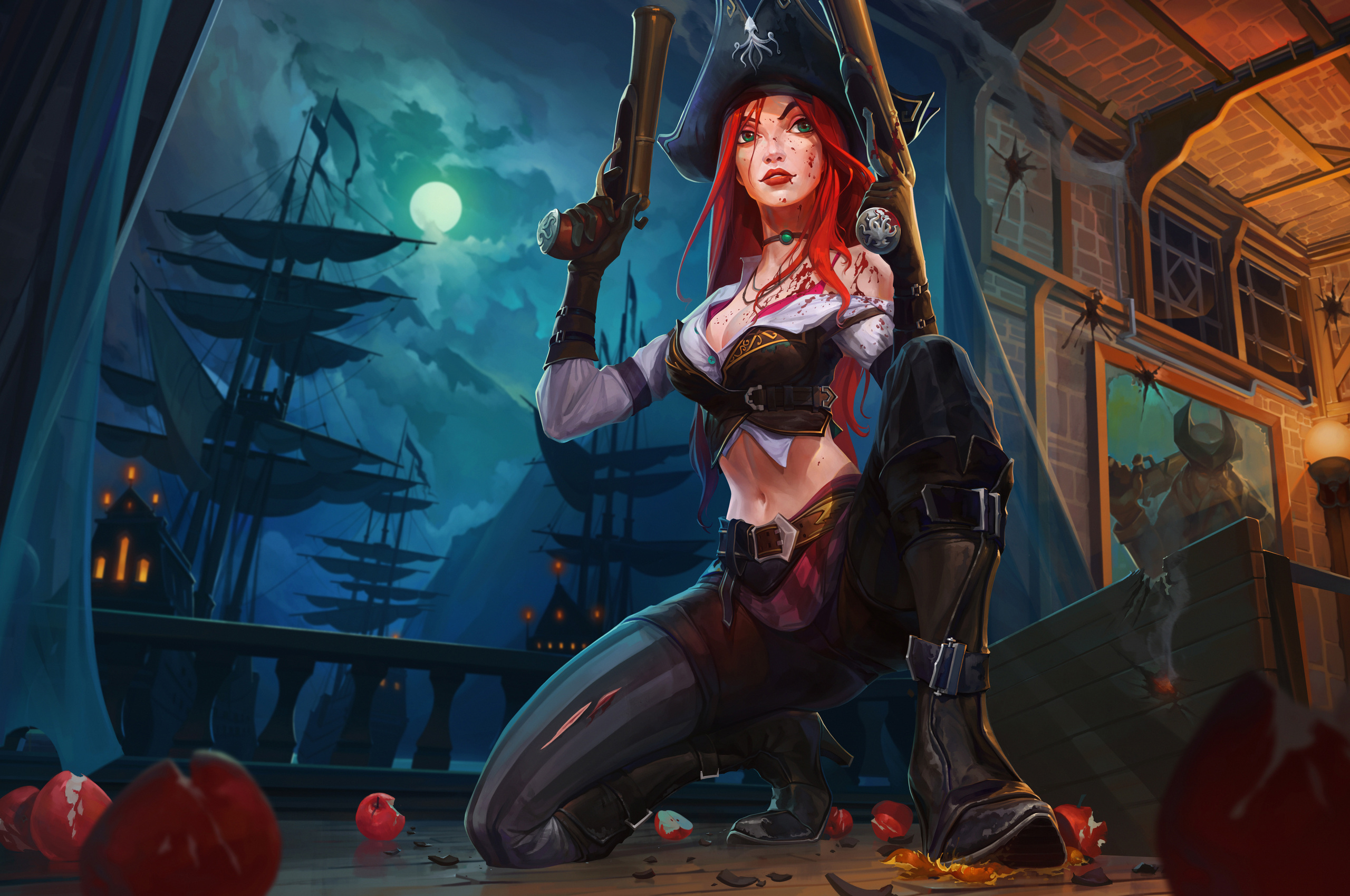 Miss Fortune League Of Legends 8k In 2560x1700 Resolution. miss-fortune-lea...