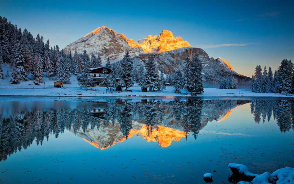 960x600 Misurina Lake Reflections 960x600 Resolution HD 4k Wallpapers ...