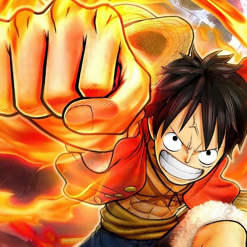 1024x1024 Monkey D Luffy Onepiece 5k 1024x1024 Resolution HD 4k ...