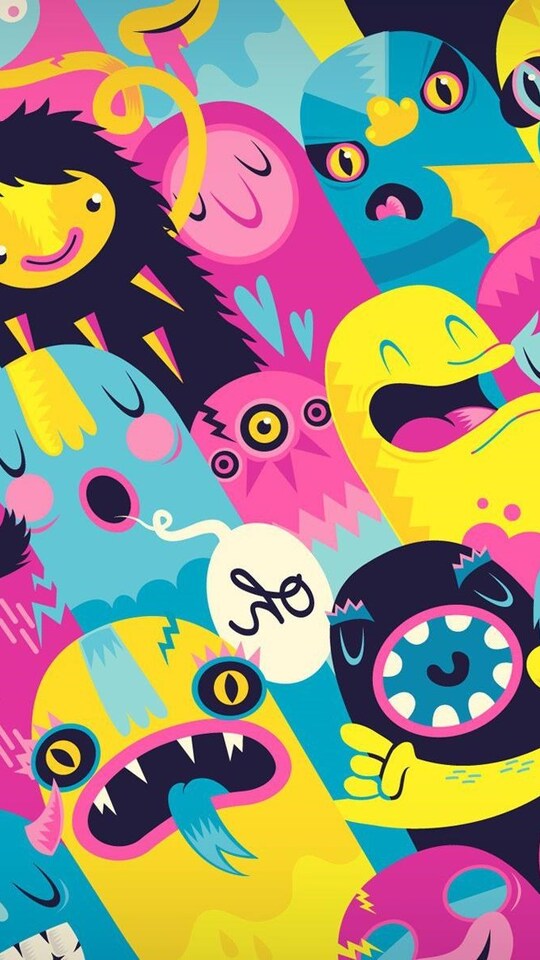 Monsters Wallpaper In 540x960 Resolution