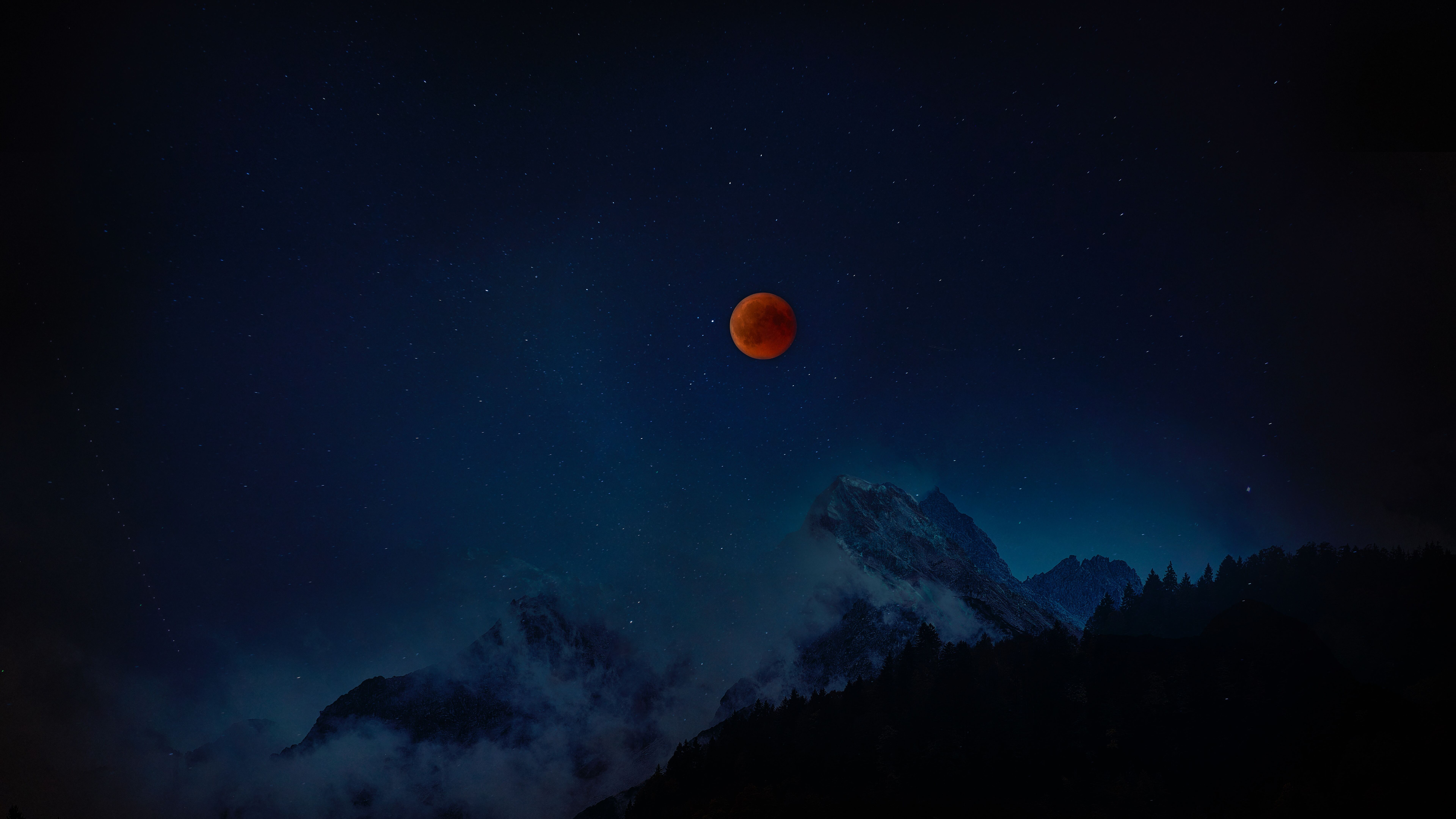 7680x4320 Moon Eclipse 8k 8k HD 4k Wallpapers, Images, Backgrounds, Photos  and Pictures