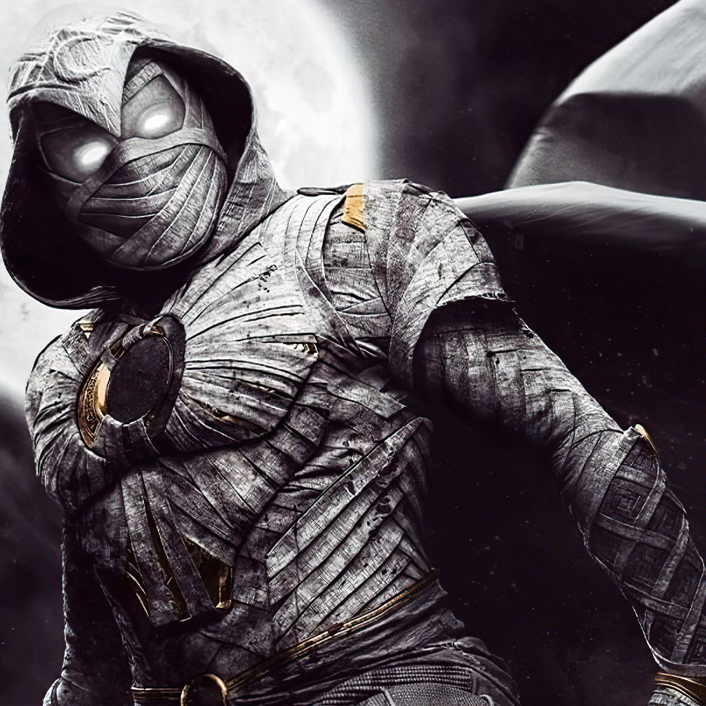 1024x1024 Moon Knight Poster 1024x1024 Resolution Hd 4k Wallpapers 