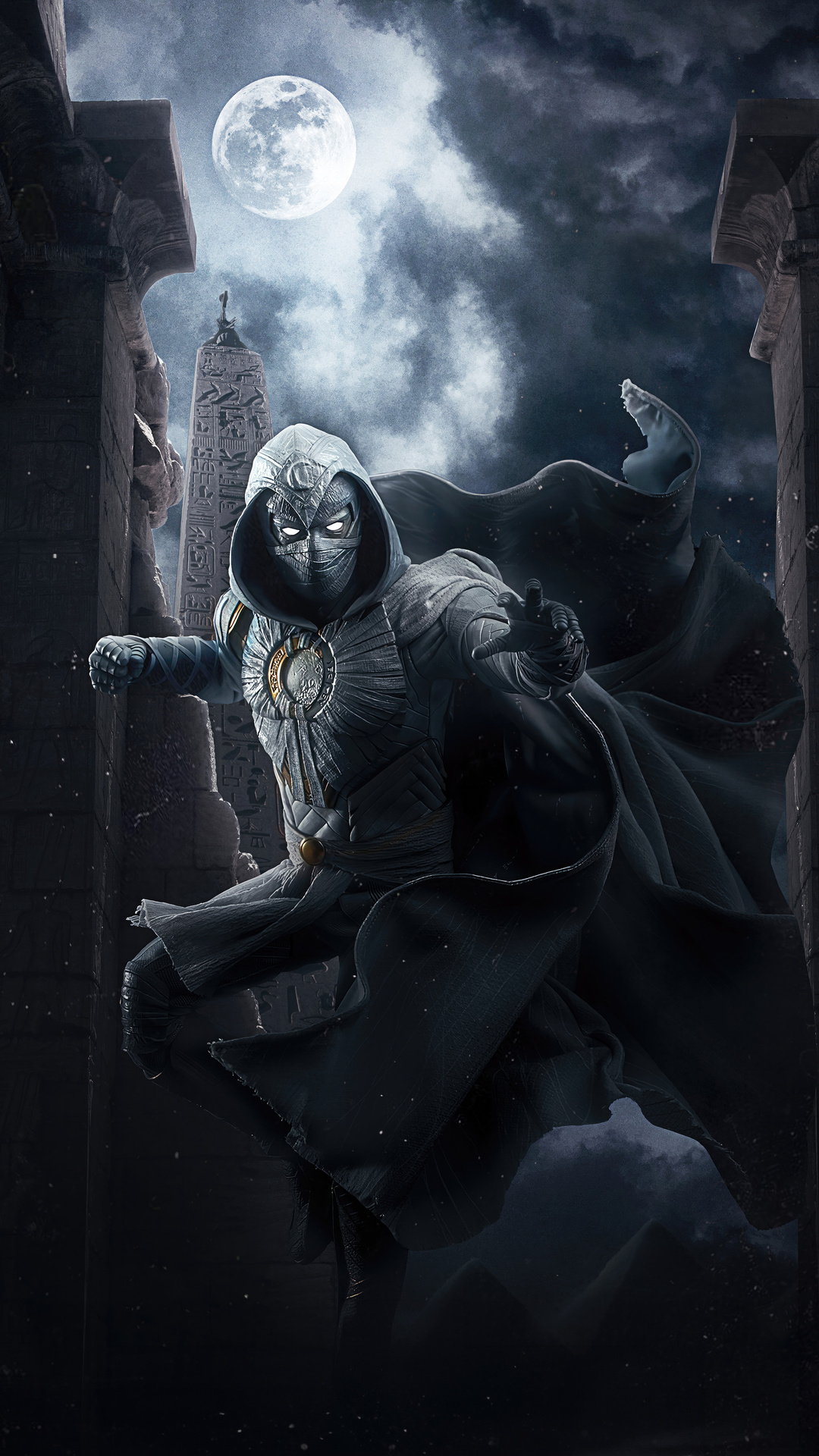 1080x1920 Moon Knight Silent Guardian Iphone 7,6s,6 Plus, Pixel xl ,One ...