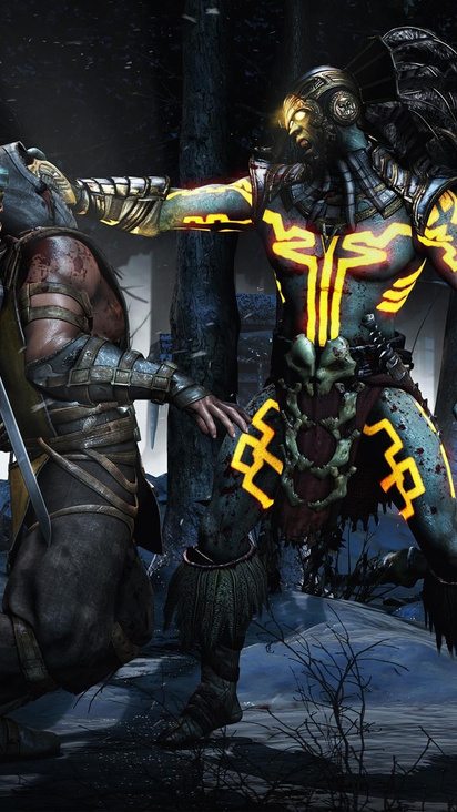 412x732 Mortal Kombat Kotal Scorpion 412x732 Resolution HD 4k ...