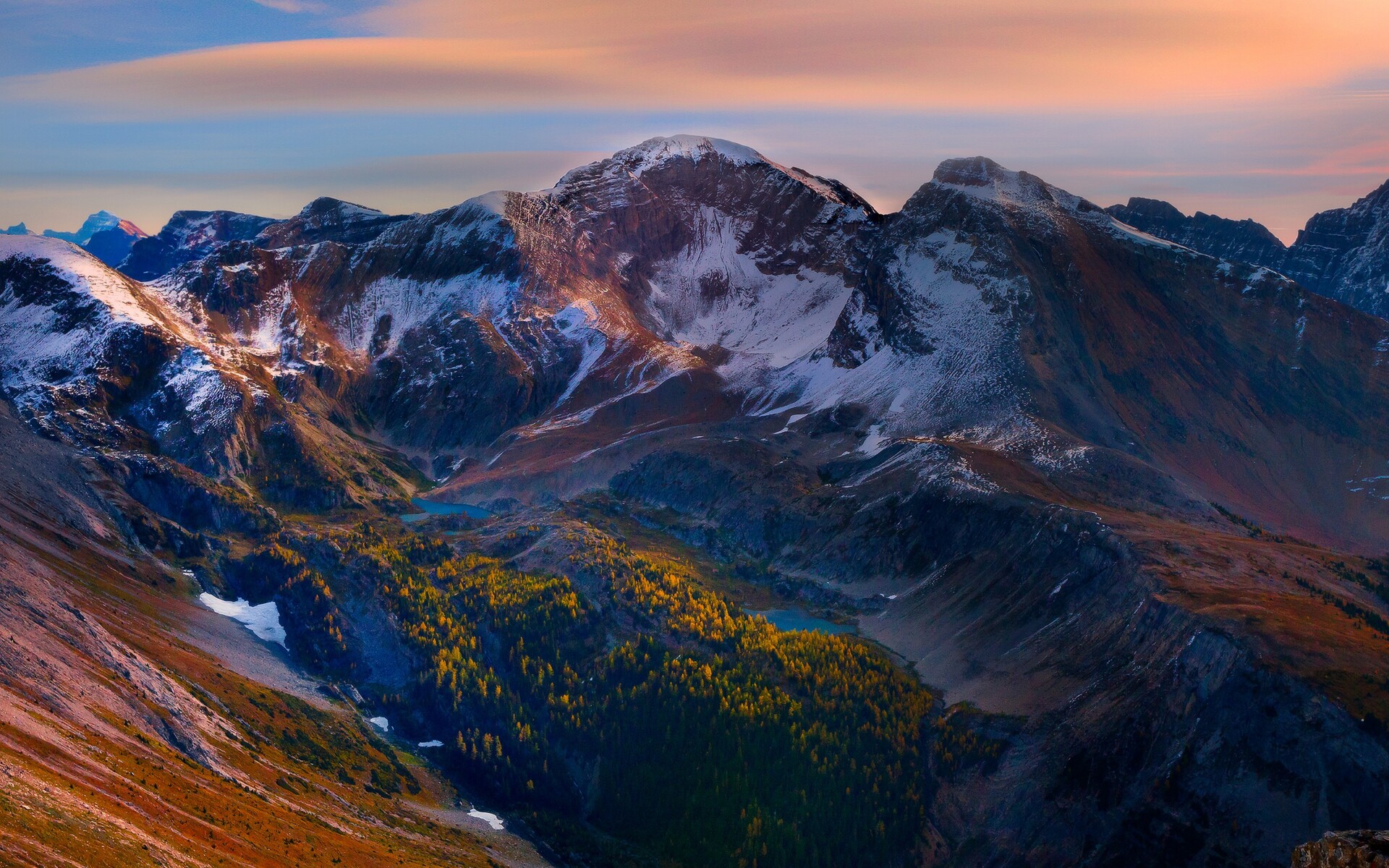 1920x1200 Mountain Peaks Beautiful Scenery 1080p Resolution Hd 4k