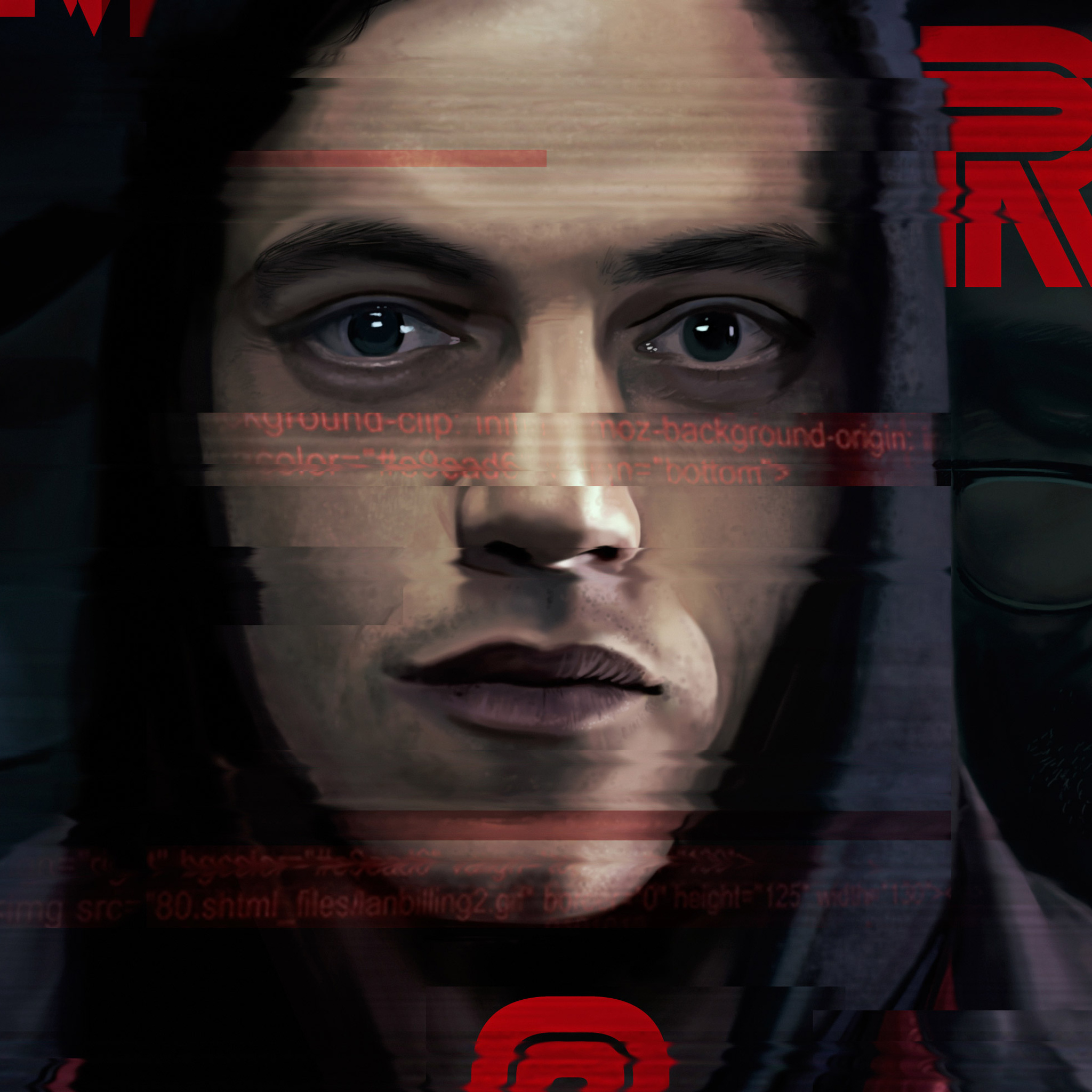 2048x2048 Mr Robot Fan Art Ipad Air ,HD 4k Wallpapers,Images ...