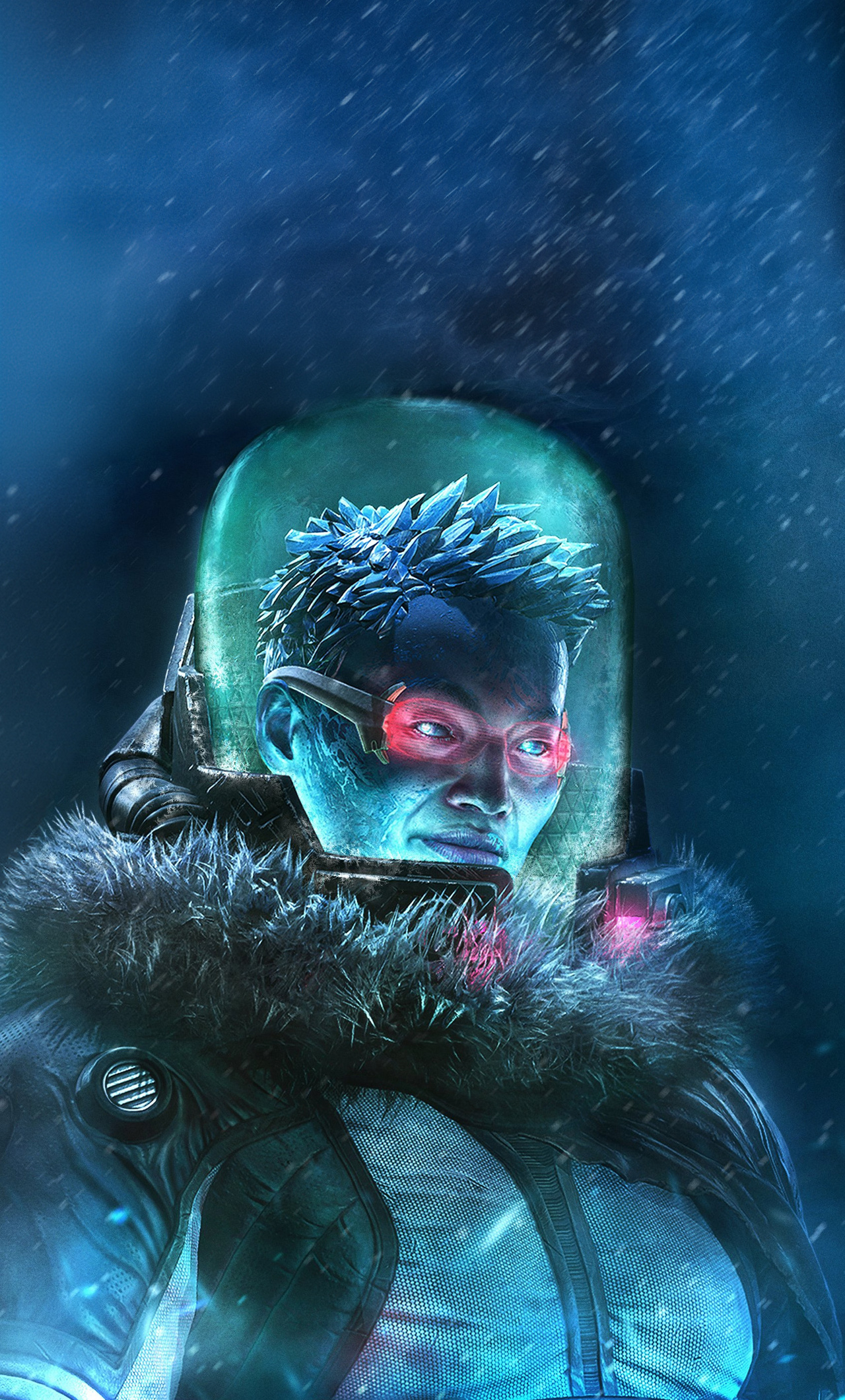 1280x2120 Mrs Freeze In Suicide Squad Kill The Justice League Season 2 ...