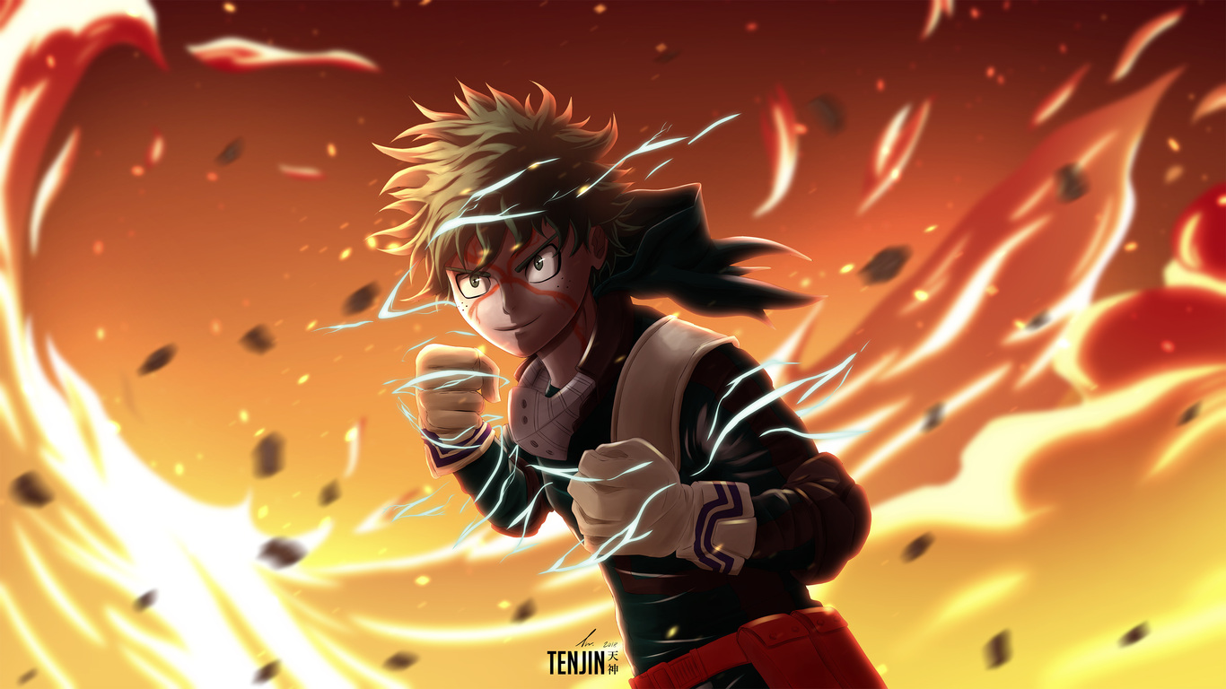 1366x768 My Hero Academia Izuku Midoriya 4k 1366x768 Resolution HD 4k  Wallpapers, Images, Backgrounds, Photos and Pictures