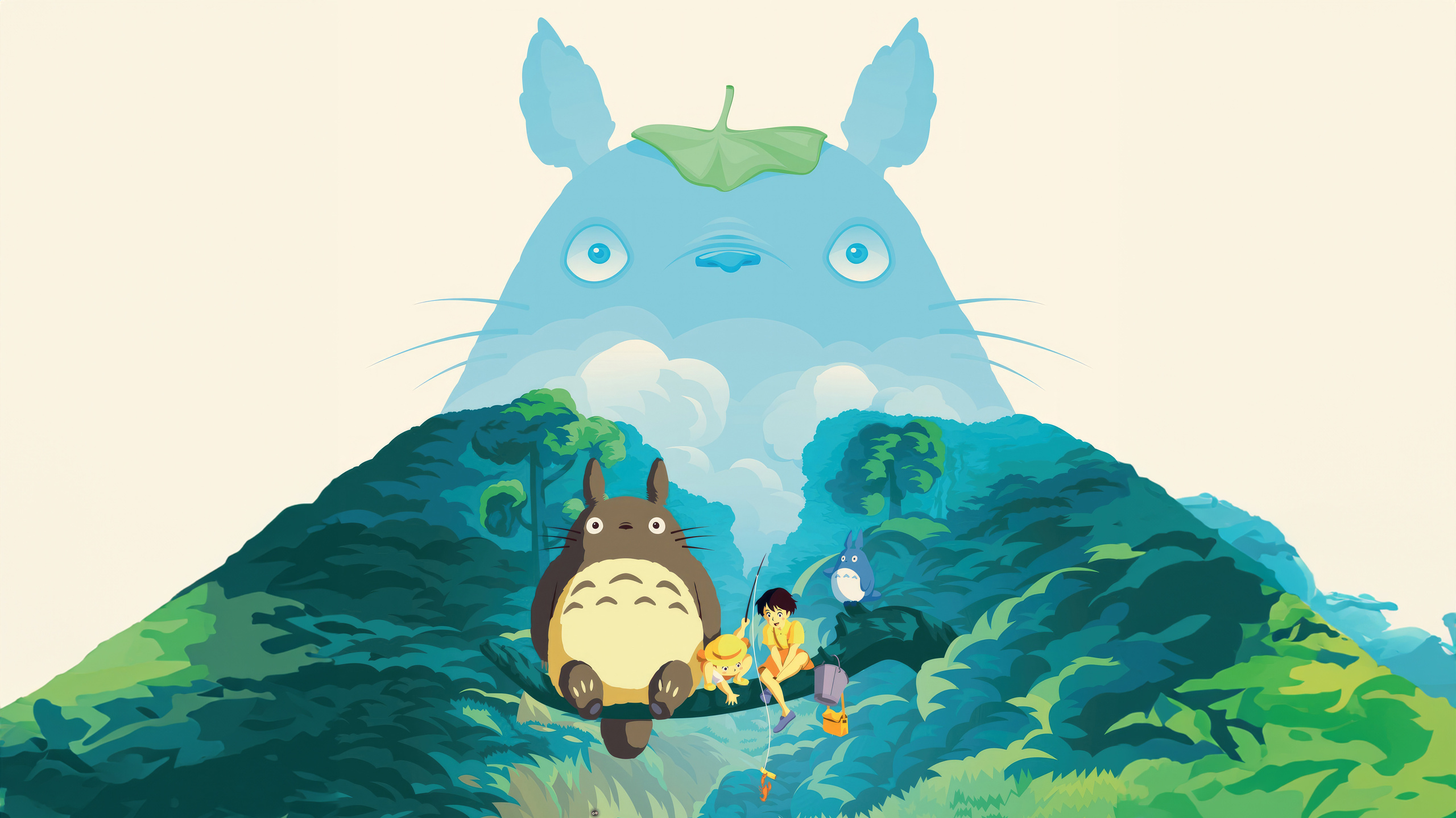 2560x1440 My Neighbor Totoro 5k 1440P Resolution HD 4k Wallpapers