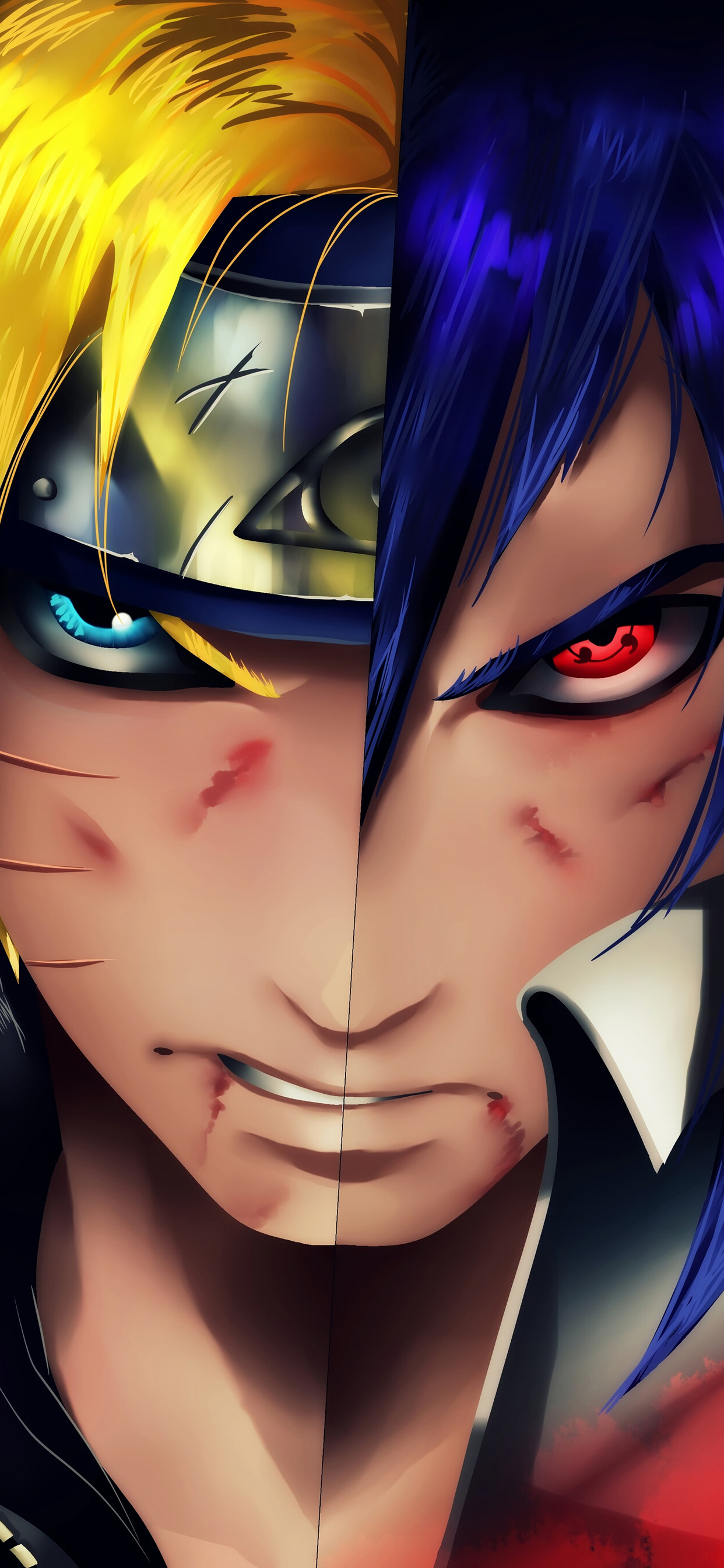 X Naruto Vs Sasuke Iphone Xs Max Hd K Wallpapers Images Backgrounds Photos And Pictures