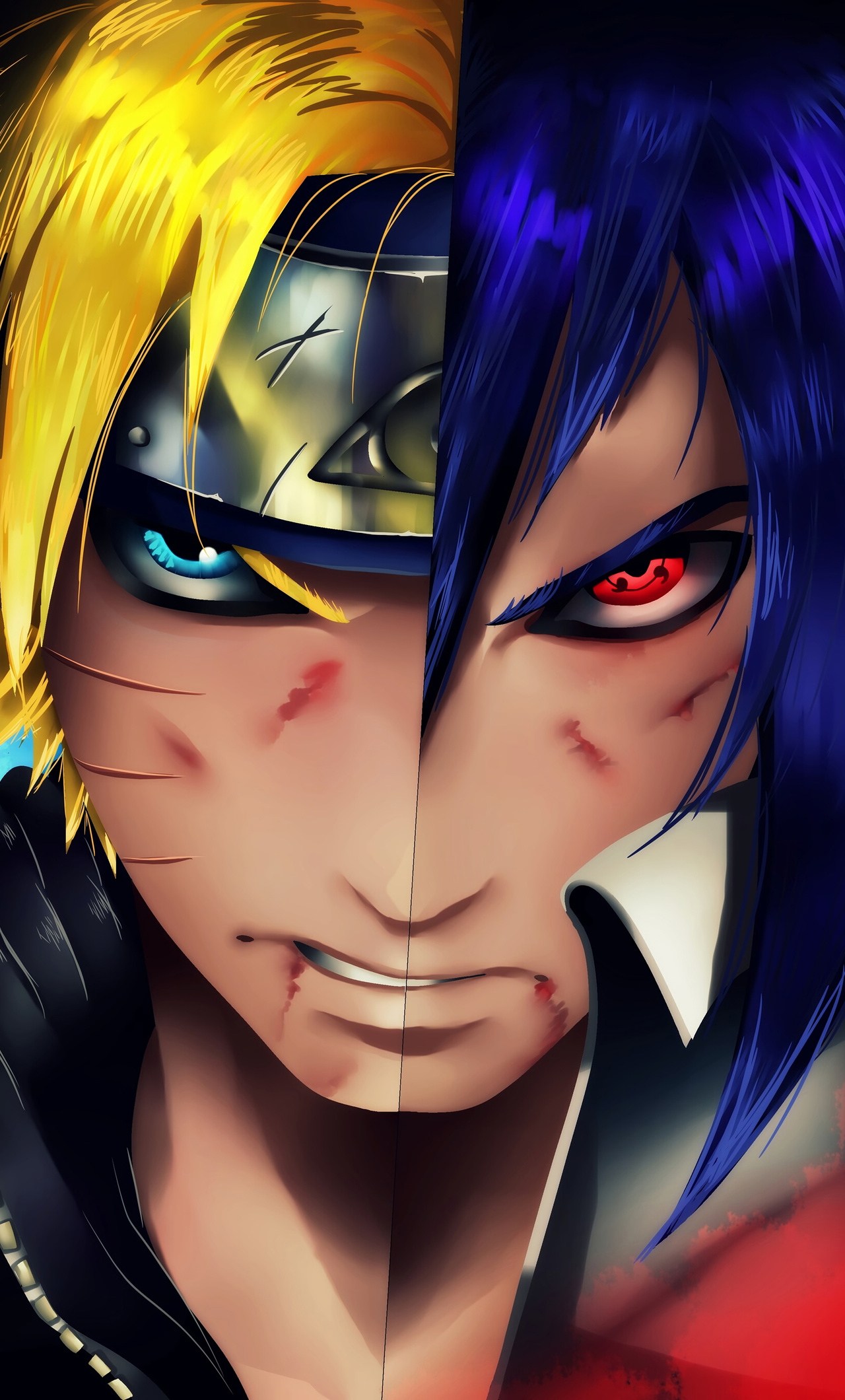 1280x21 Naruto Vs Sasuke Iphone 6 Hd 4k Wallpapers Images Backgrounds Photos And Pictures