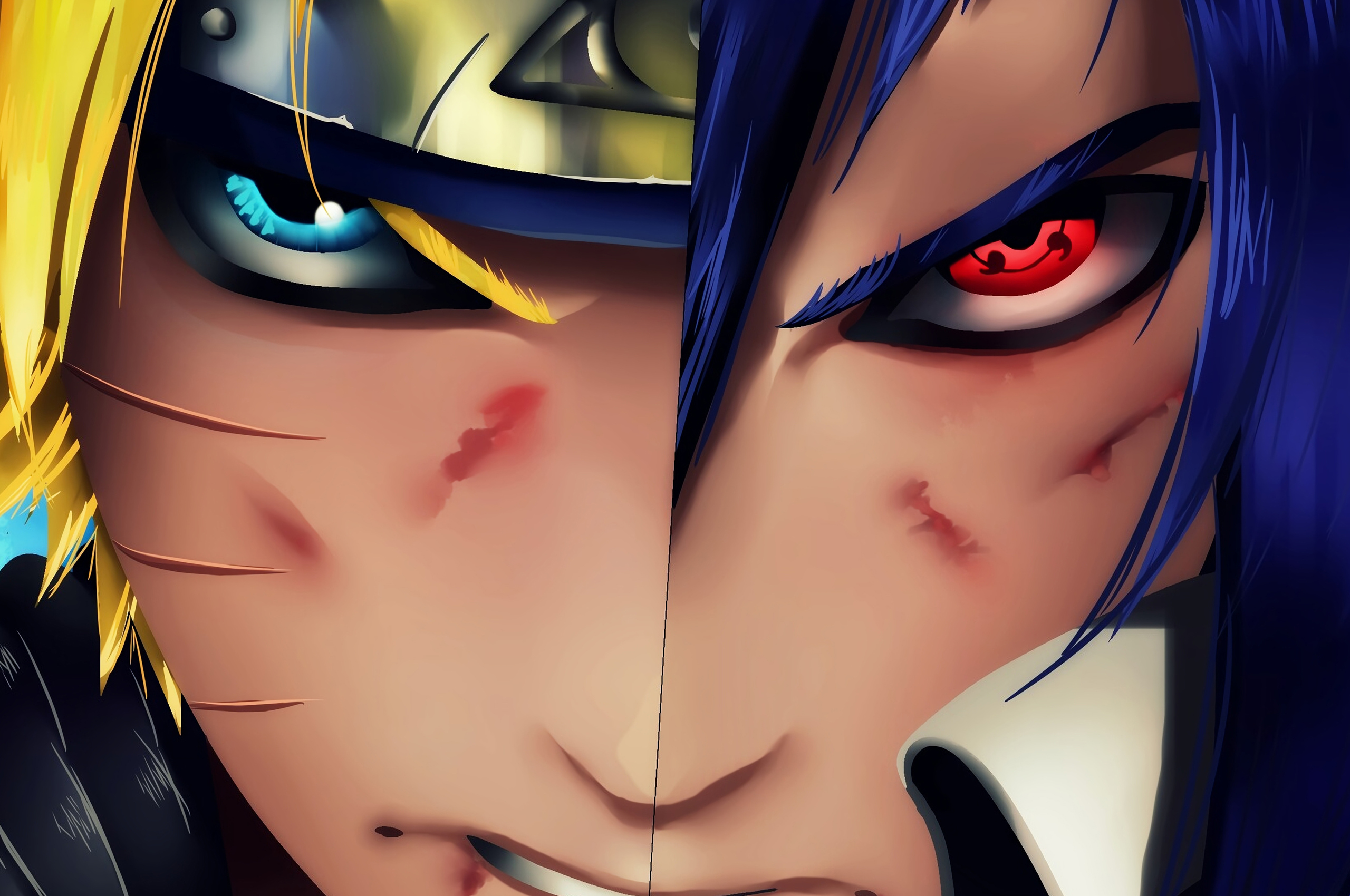 2560x1700 Naruto Vs Sasuke Chromebook Pixel Hd 4k Wallpapers Images Backgrounds Photos And Pictures