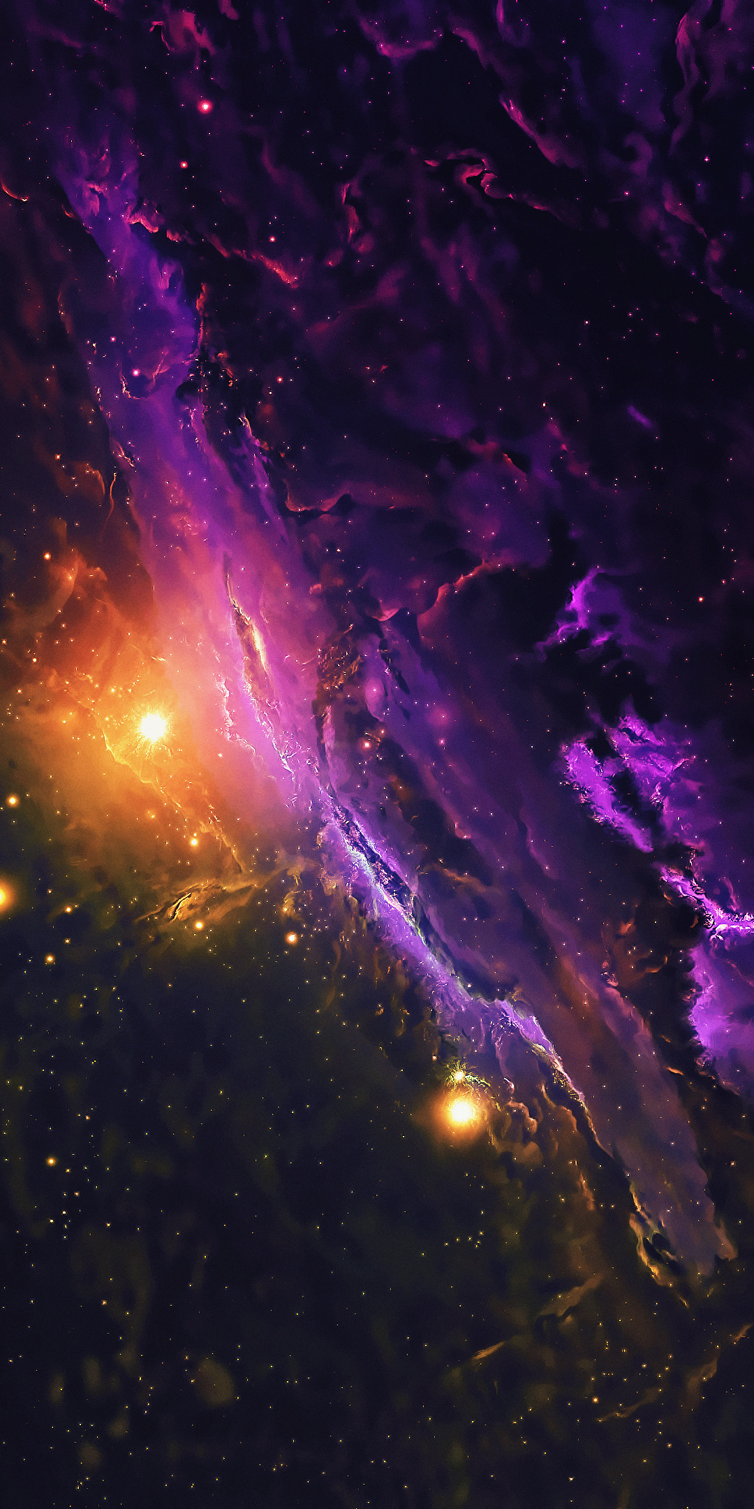 1080x2160 Nebula Galaxy Space Stars Universe 4k One Plus 5thonor 7x