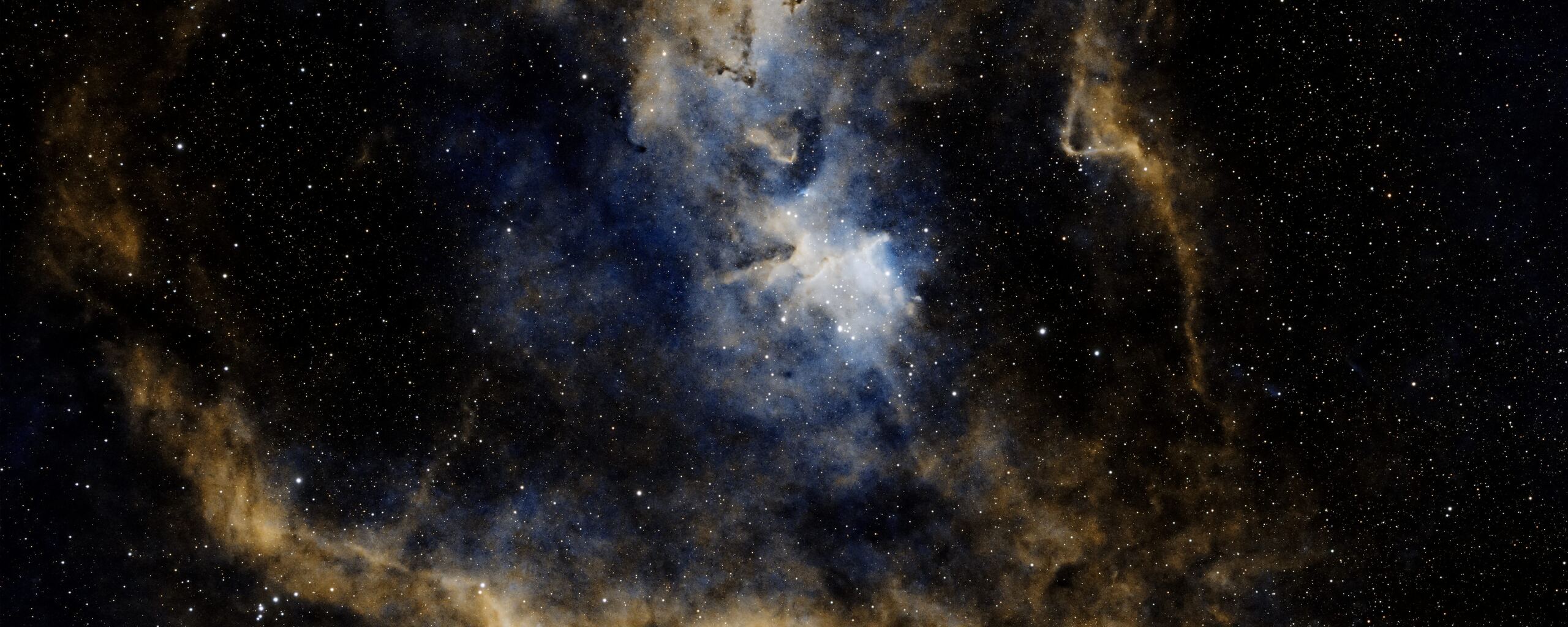 Nebula Milky Way Astronomy Wallpaper In 2560x1024 Resolution