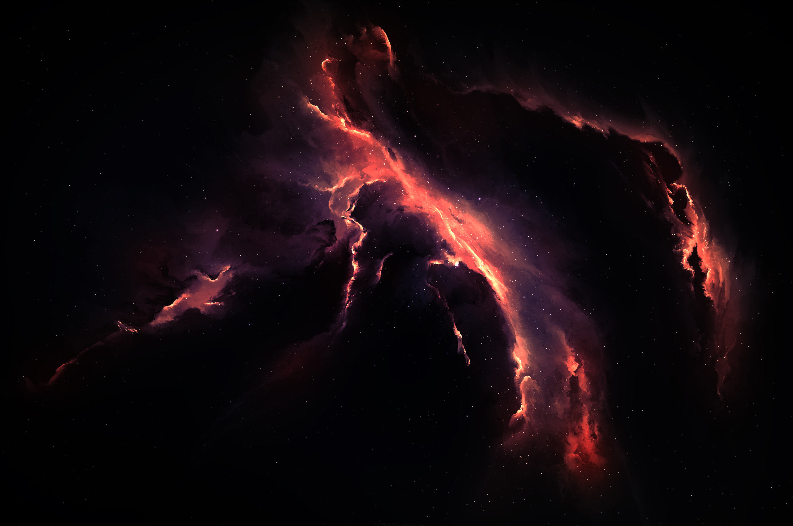 Nebula Scenery Cosmos 4k In 2560x1700 Resolution. nebula-scenery-cosmos-4k-...