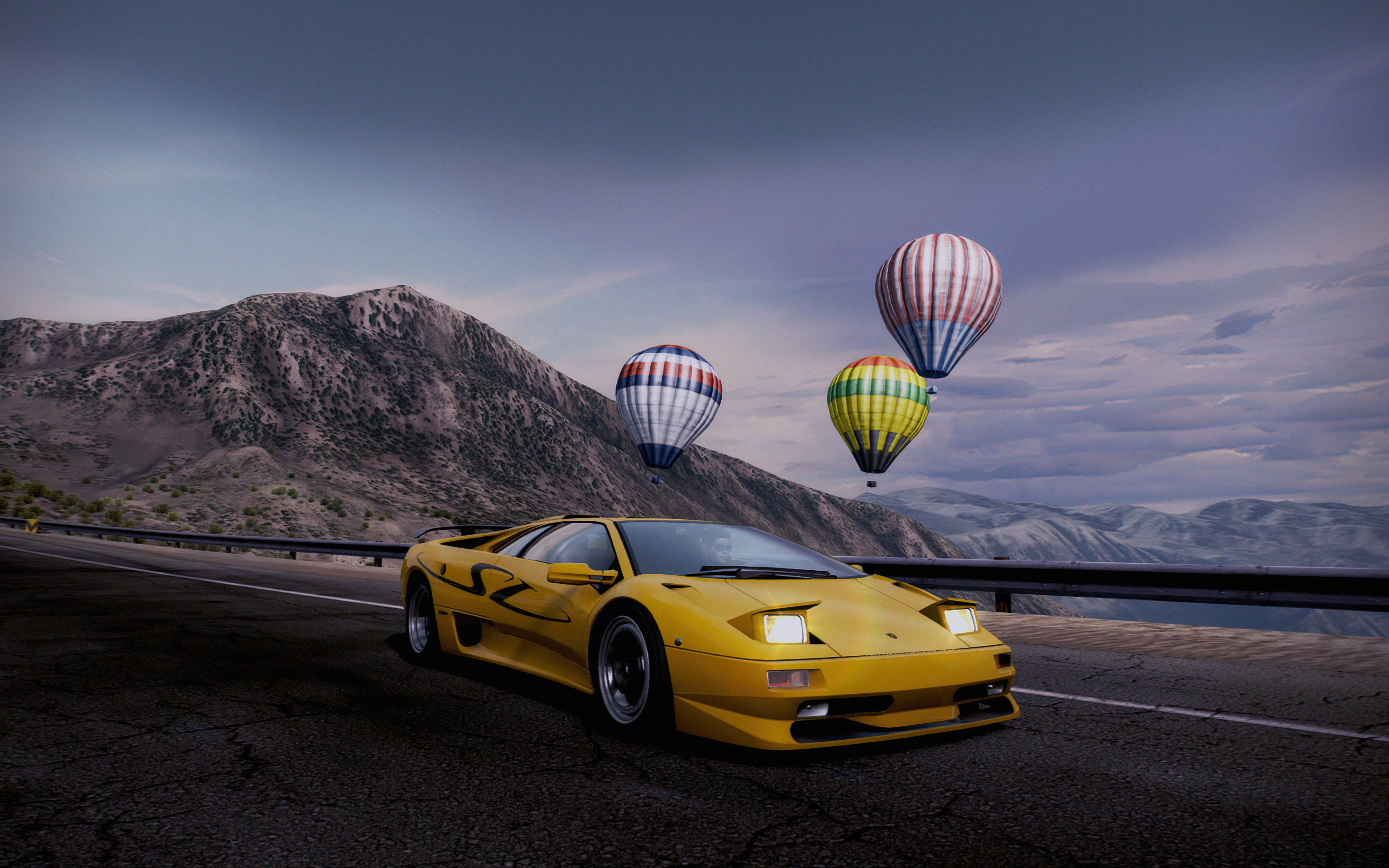 Три желтых машин. Need for Speed желтая Ламборгини. Lamborghini Diablo NFS hot Pursuit. Жёлтая машина игра. NFS hot Pursuit 2 Lamborghini Diablo.