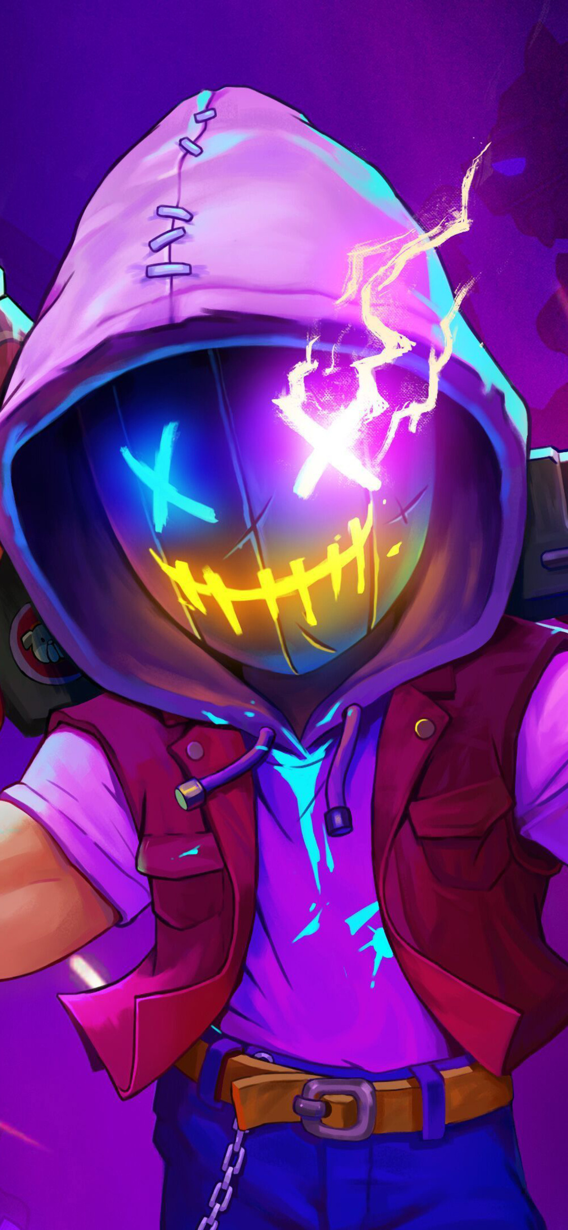 1125x2436 Neon Abyss Game Iphone XS,Iphone 10,Iphone X HD ...