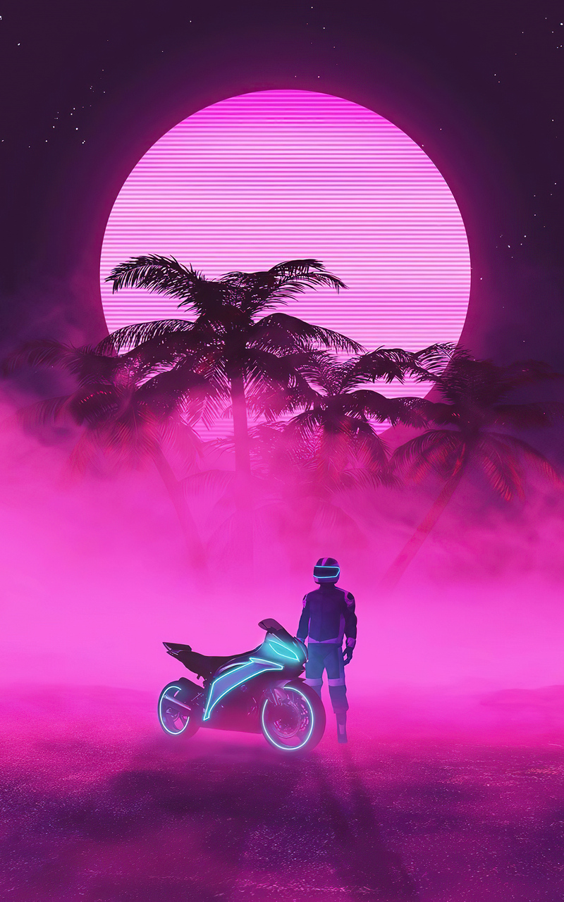 800x1280 Neon Biker Boy 4k Nexus 7,Samsung Galaxy Tab 10,Note Android  Tablets HD 4k Wallpapers, Images, Backgrounds, Photos and Pictures
