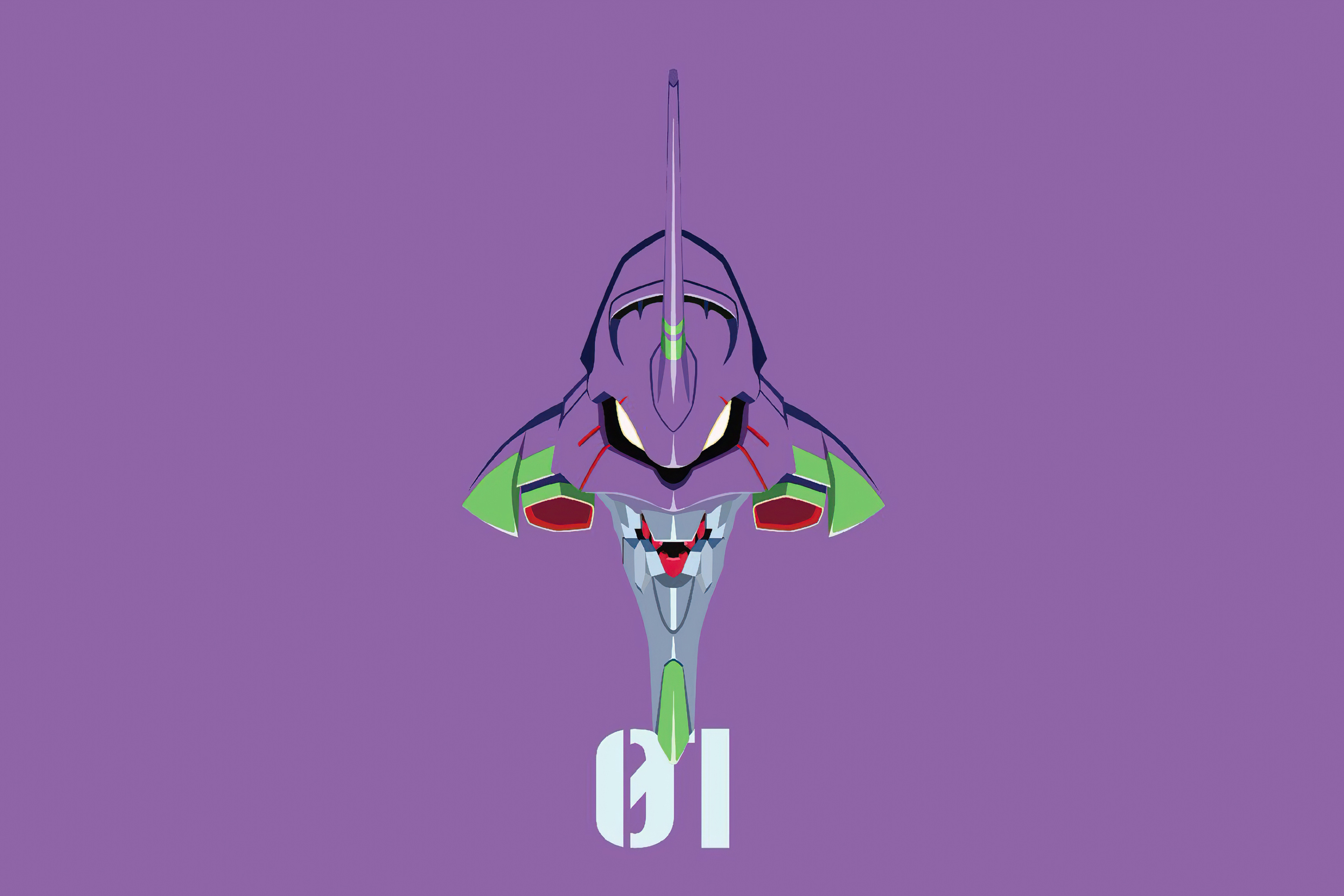 3840x2560 Neon Genesis Evangelion Initial Machine 01 3840x2560 ...