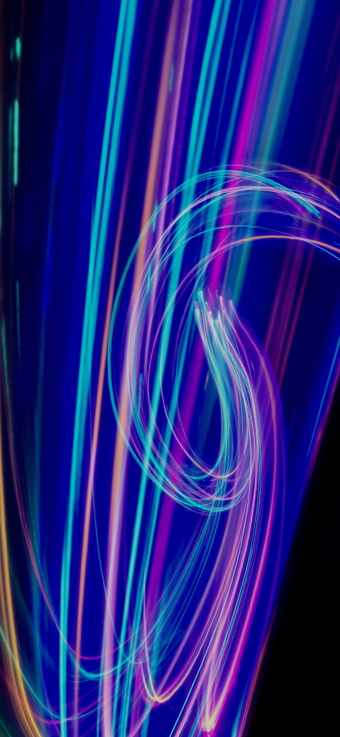 1125x2436 Neon Lights 5k Iphone XS,Iphone 10,Iphone X HD