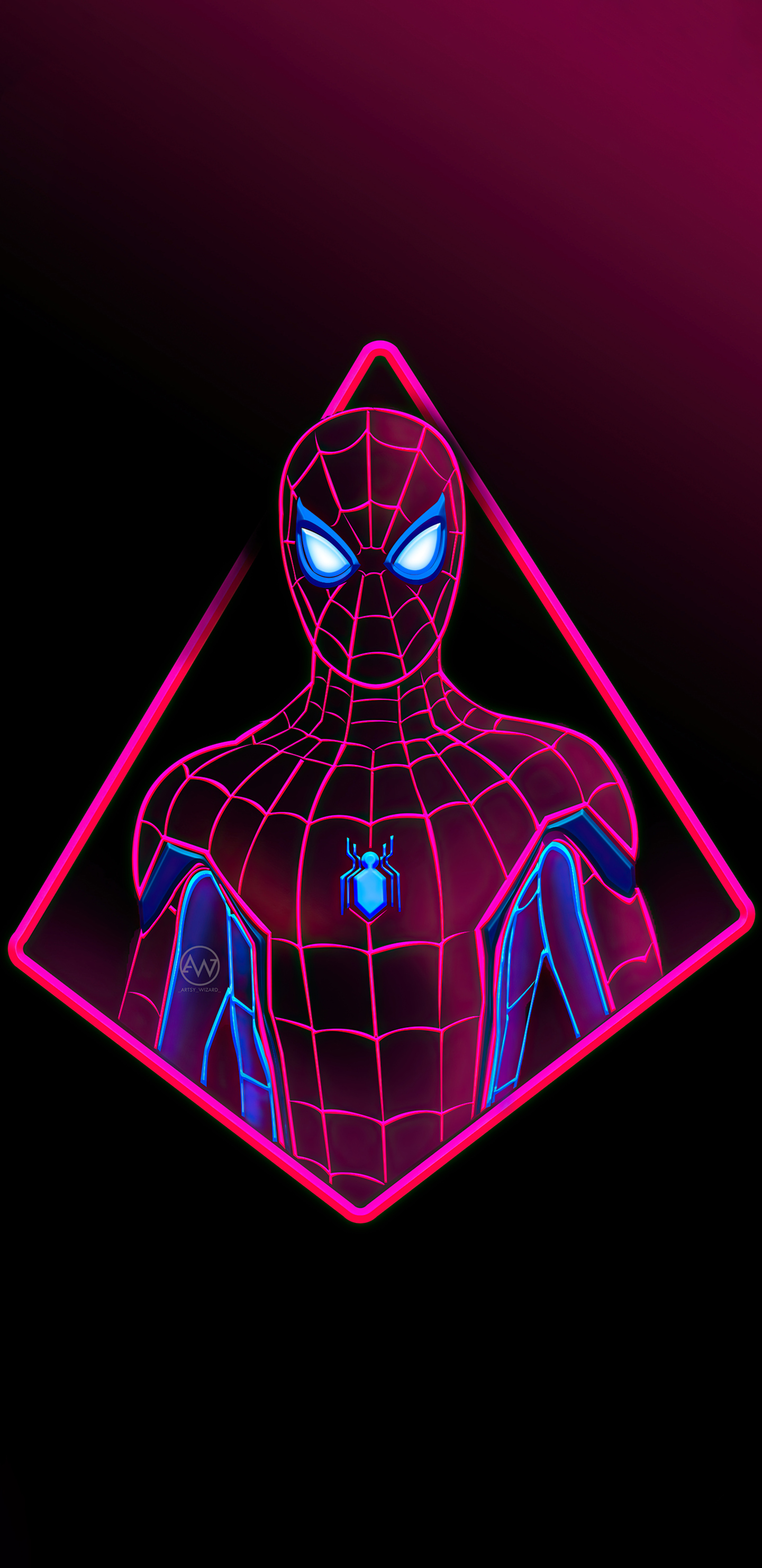 1440x2960 Neon Spiderman 4k Samsung Galaxy Note 9,8, S9,S8,S8+ QHD HD 4k  Wallpapers, Images, Backgrounds, Photos and Pictures