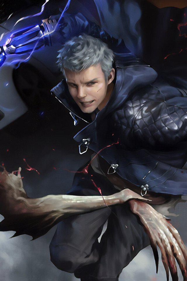 640x960 Nero In Devil May Cry 5 4k Art iPhone 4, iPhone 4S HD 4k Wallpapers,  Images, Backgrounds, Photos and Pictures