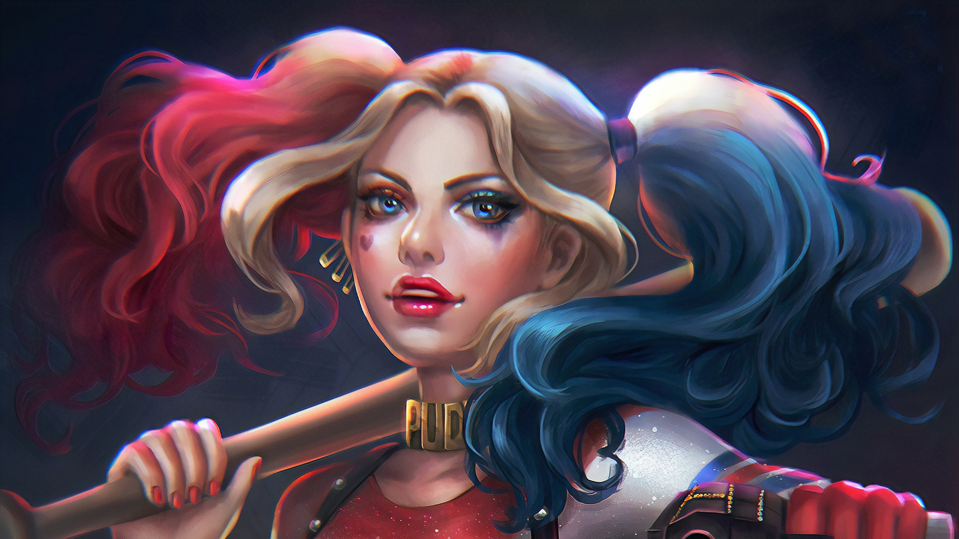 1920x1080 New Artwork Of Harley Quinn Laptop Full HD 1080P ,HD 4k ...