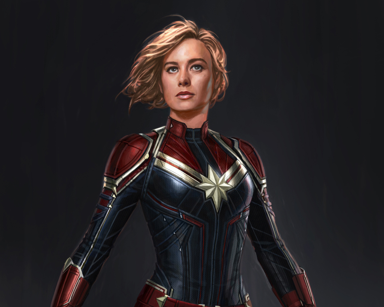 1280x1024 New Captain Marvel Concept Art 1280x1024 Resolution Hd 4k 