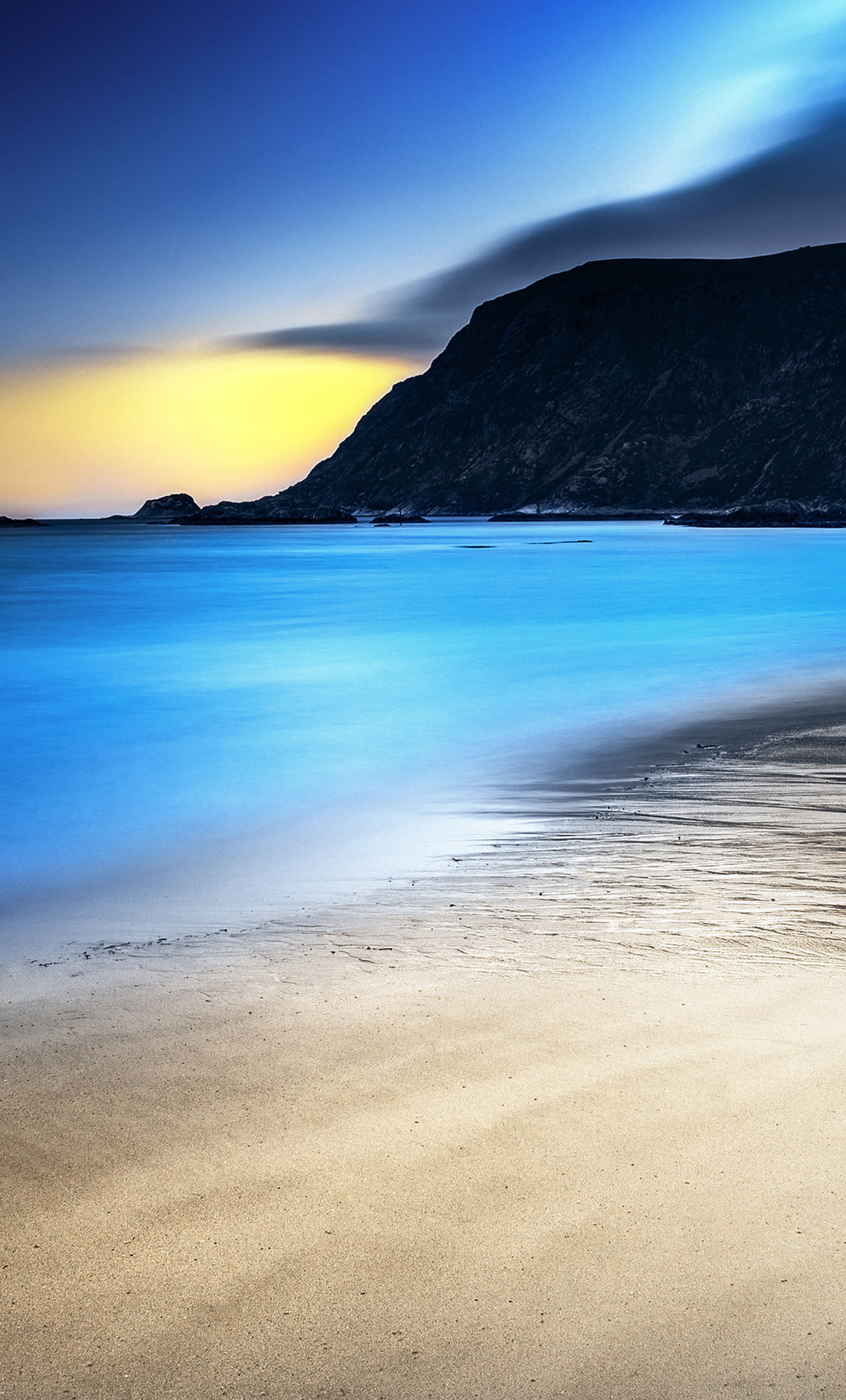 1280x2120 Night Beach 4k Iphone 6 Hd 4k Wallpapers Images Backgrounds Photos And Pictures