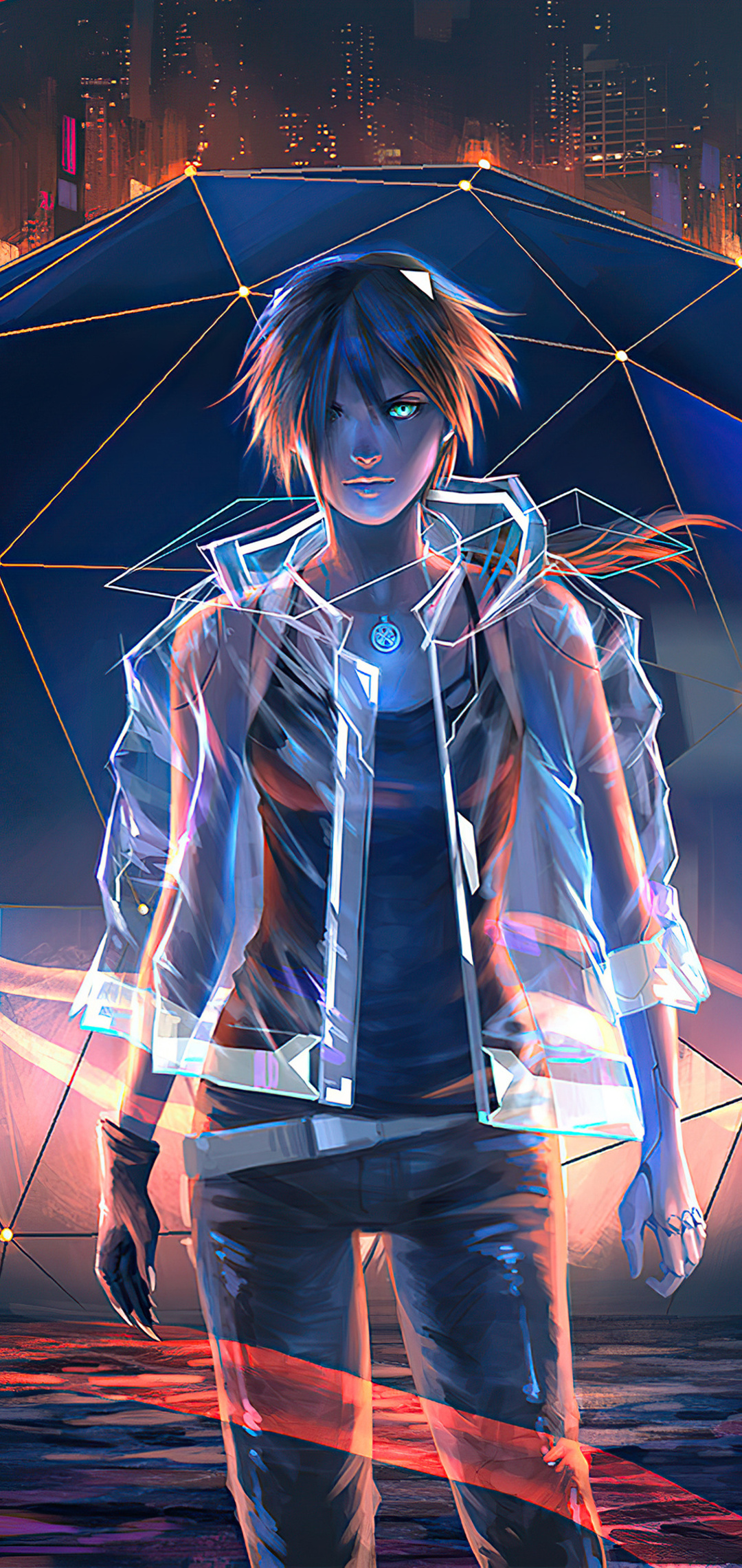 1080x2280 Night City Anime Boy 4k One Plus 6,Huawei p20,Honor view 10,Vivo  y85,Oppo f7,Xiaomi Mi A2 HD 4k Wallpapers, Images, Backgrounds, Photos and  Pictures