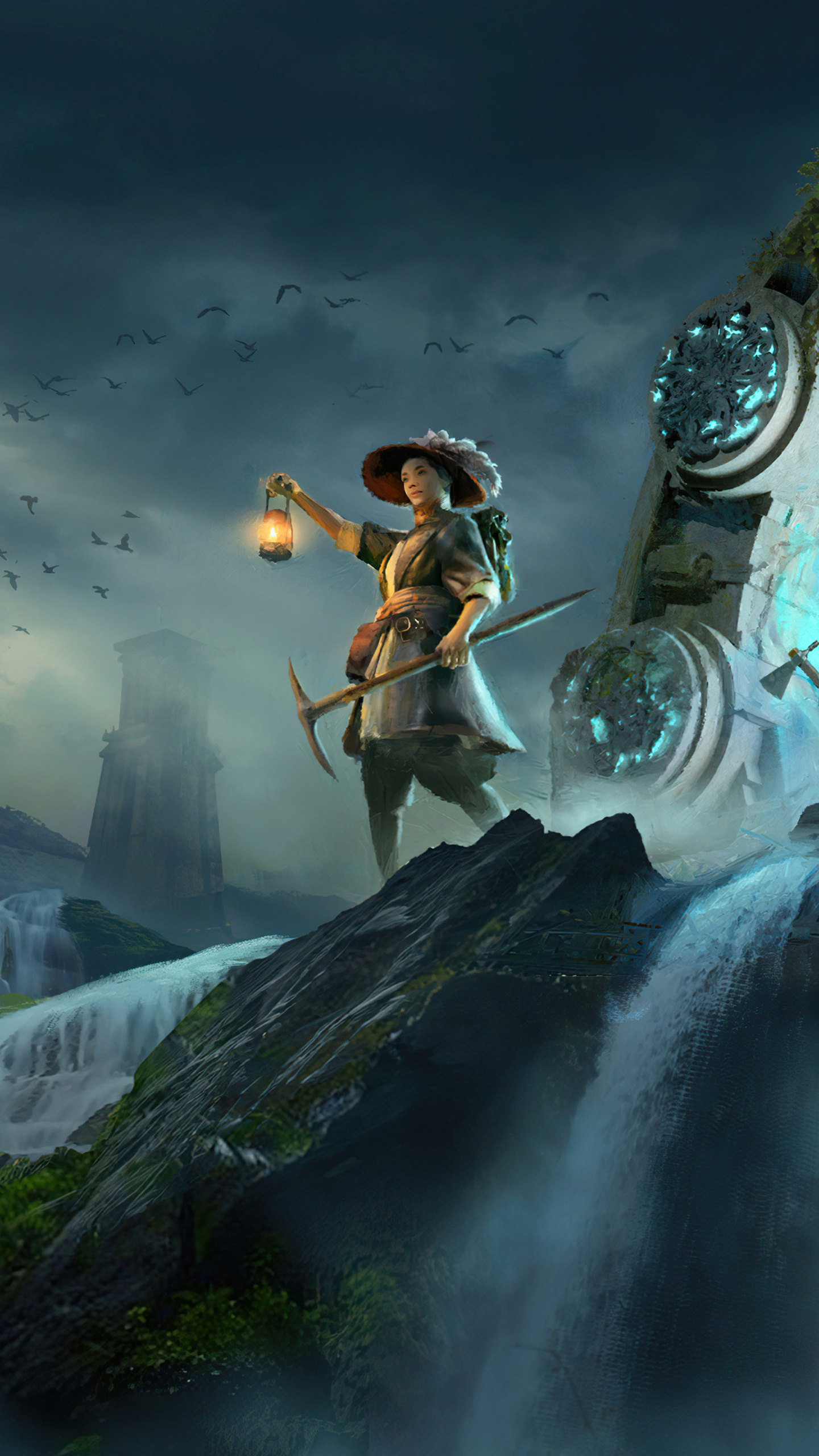 1440x2560 Nightingale 4k Samsung Galaxy S6,S7 ,Google Pixel XL ,Nexus 6