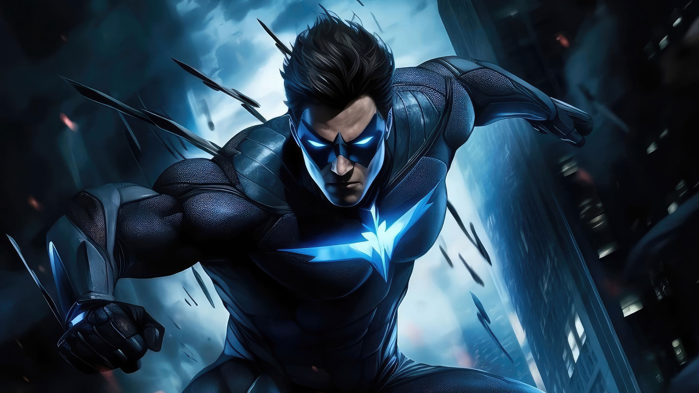 1366x768 Nightwing Hero 1366x768 Resolution HD 4k Wallpapers, Images ...