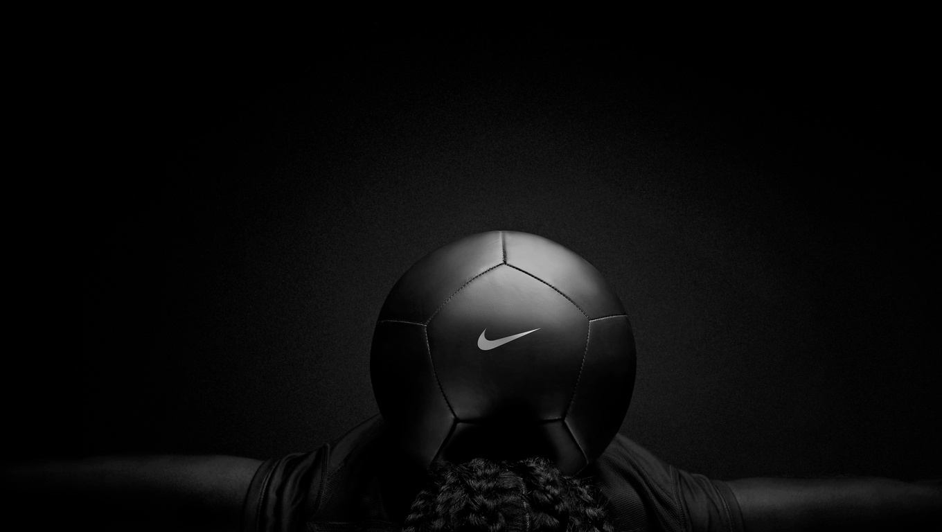 1360x768 Nike Black Play Football Laptop HD ,HD 4k Wallpapers