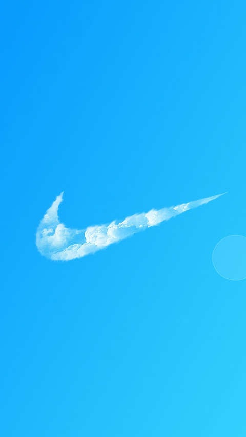 480x854 Nike Logo In Clouds 4k Android One HD 4k Wallpapers, Images,  Backgrounds, Photos and Pictures