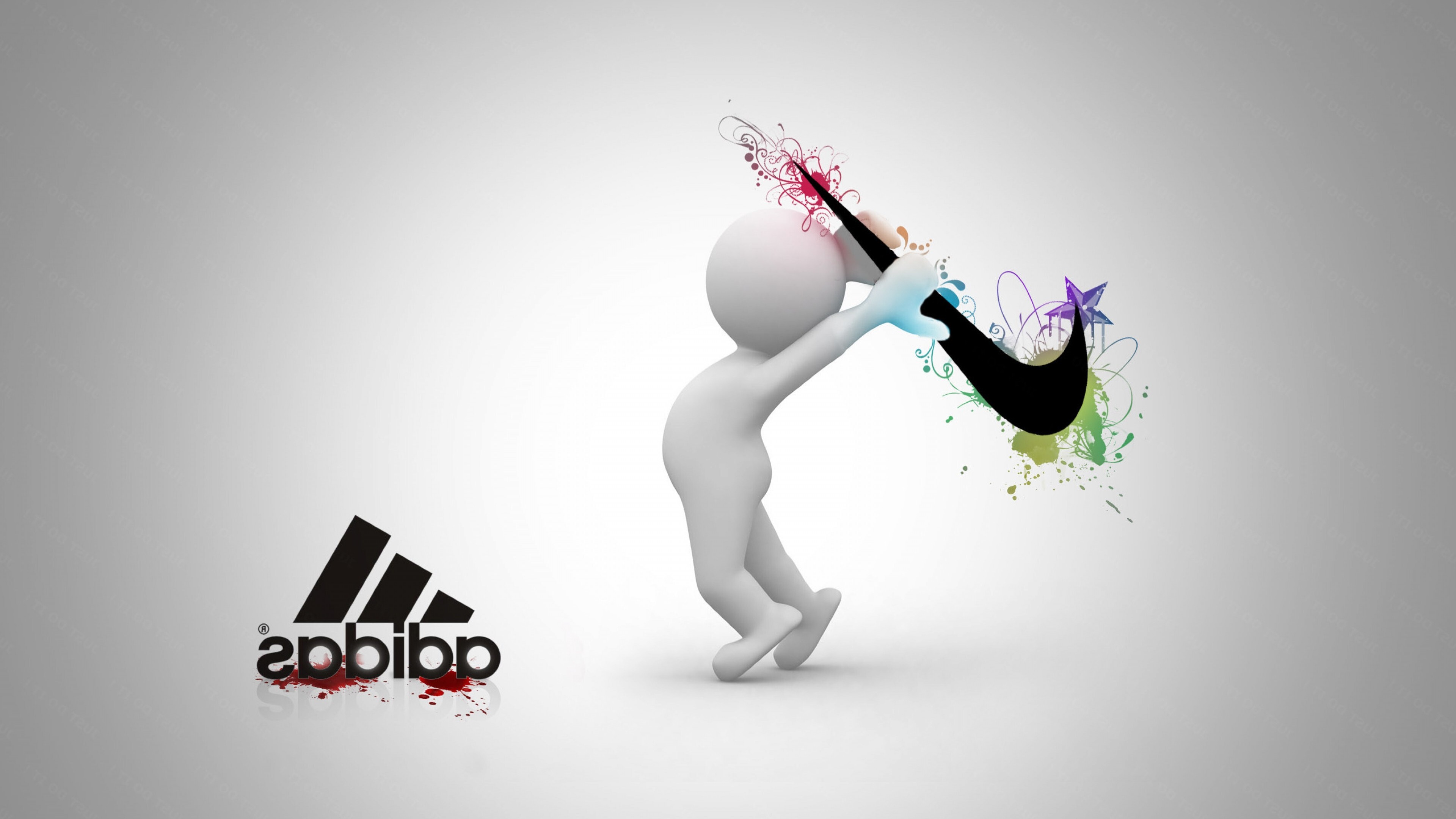 3840x2160 Nike Vs Adidas 4k Hd 4k Wallpapers Images Backgrounds Photos And Pictures