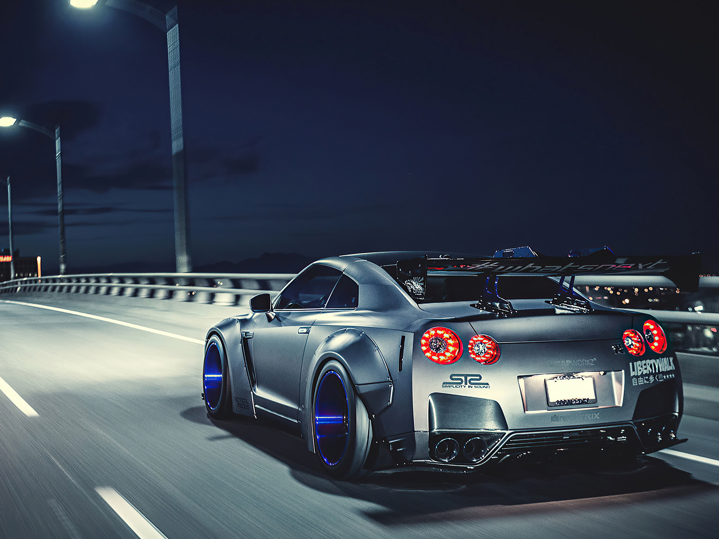 1400x1050 Nissan Gtr Liberty Walk 4k 1400x1050 Resolution HD 4k ...