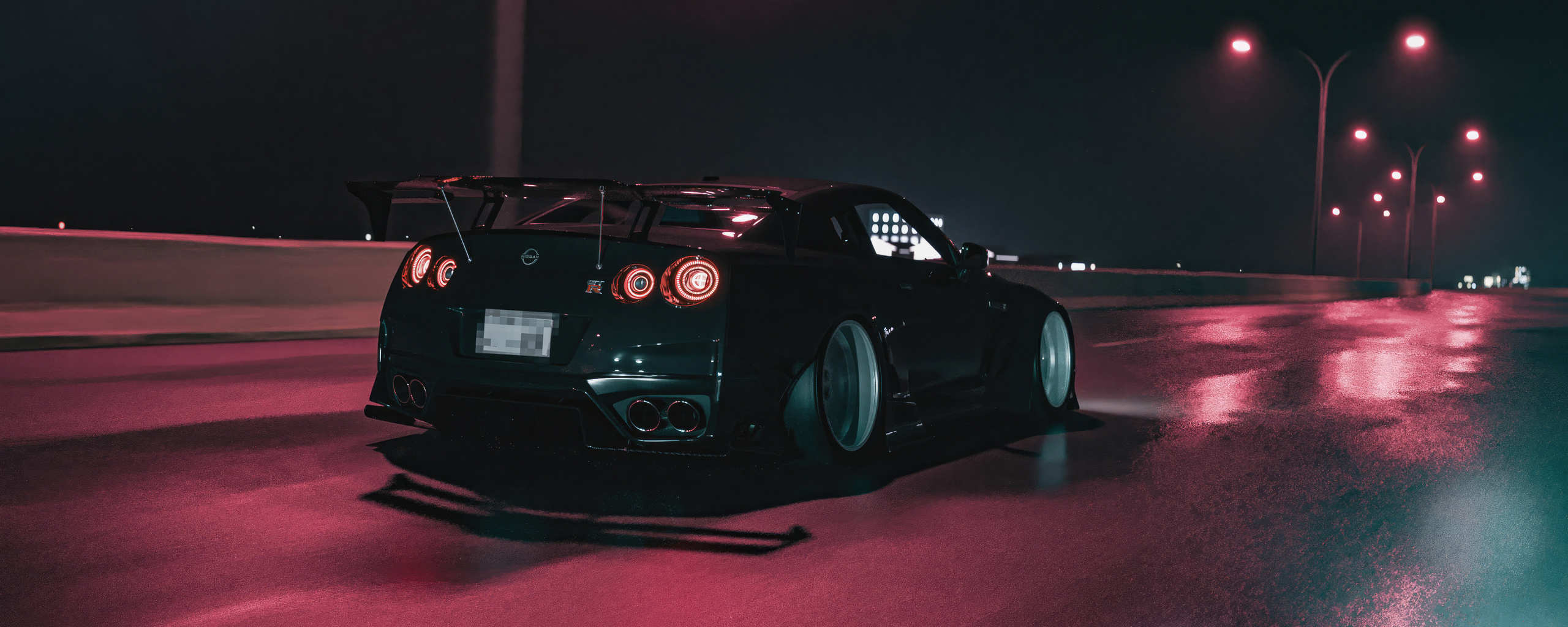 2560x1024 Nissan Gtr Majestic Night Rider 4k Wallpaper,2560x1024 ...