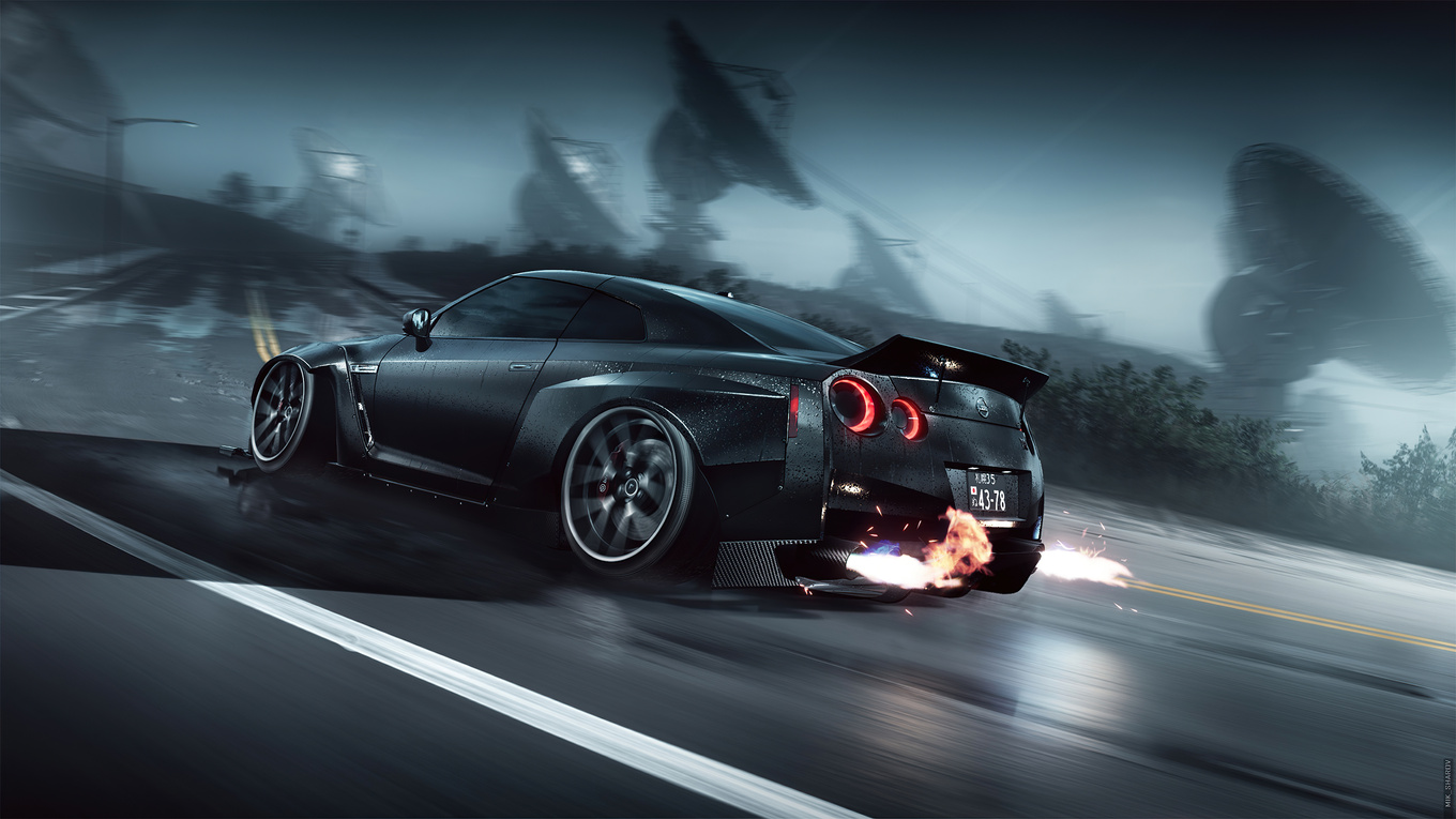 1360x765 Nissan GTR R35 Need For Speed 5k 1360x765 Resolution HD 4k ...