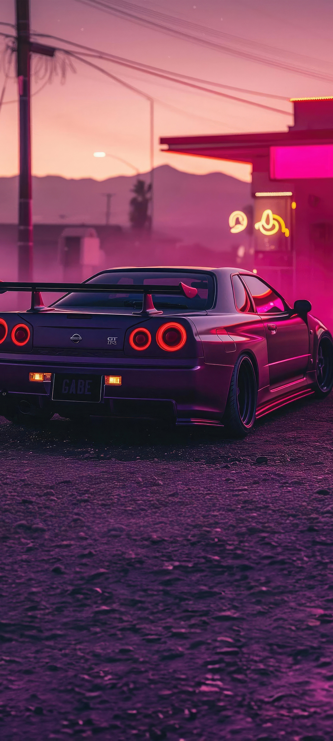 1080x2400 Nissan Gtr Vapor 4k Google Pixel 7 ,HD 4k Wallpapers,Images ...