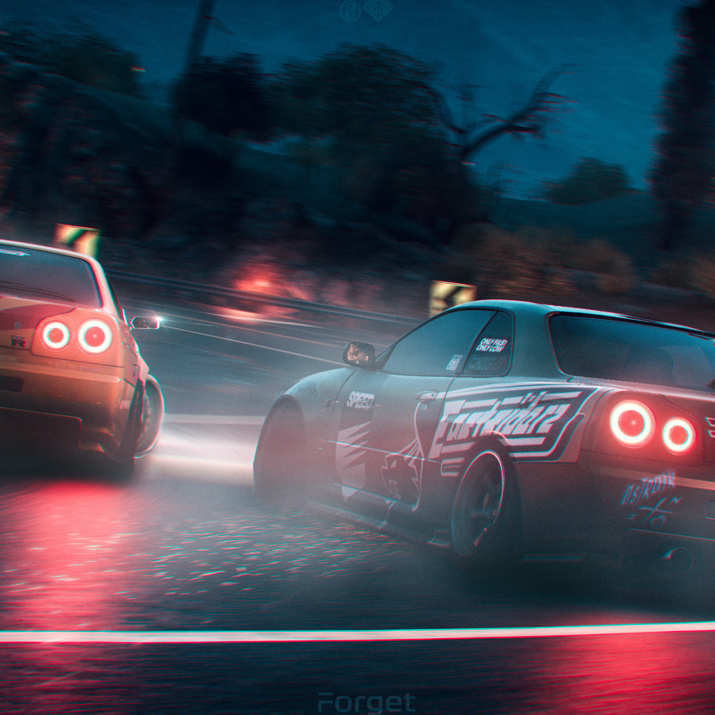 1024x1024 Nissan Skyline GT R Need For Speed X Street Racing Syndicate ...