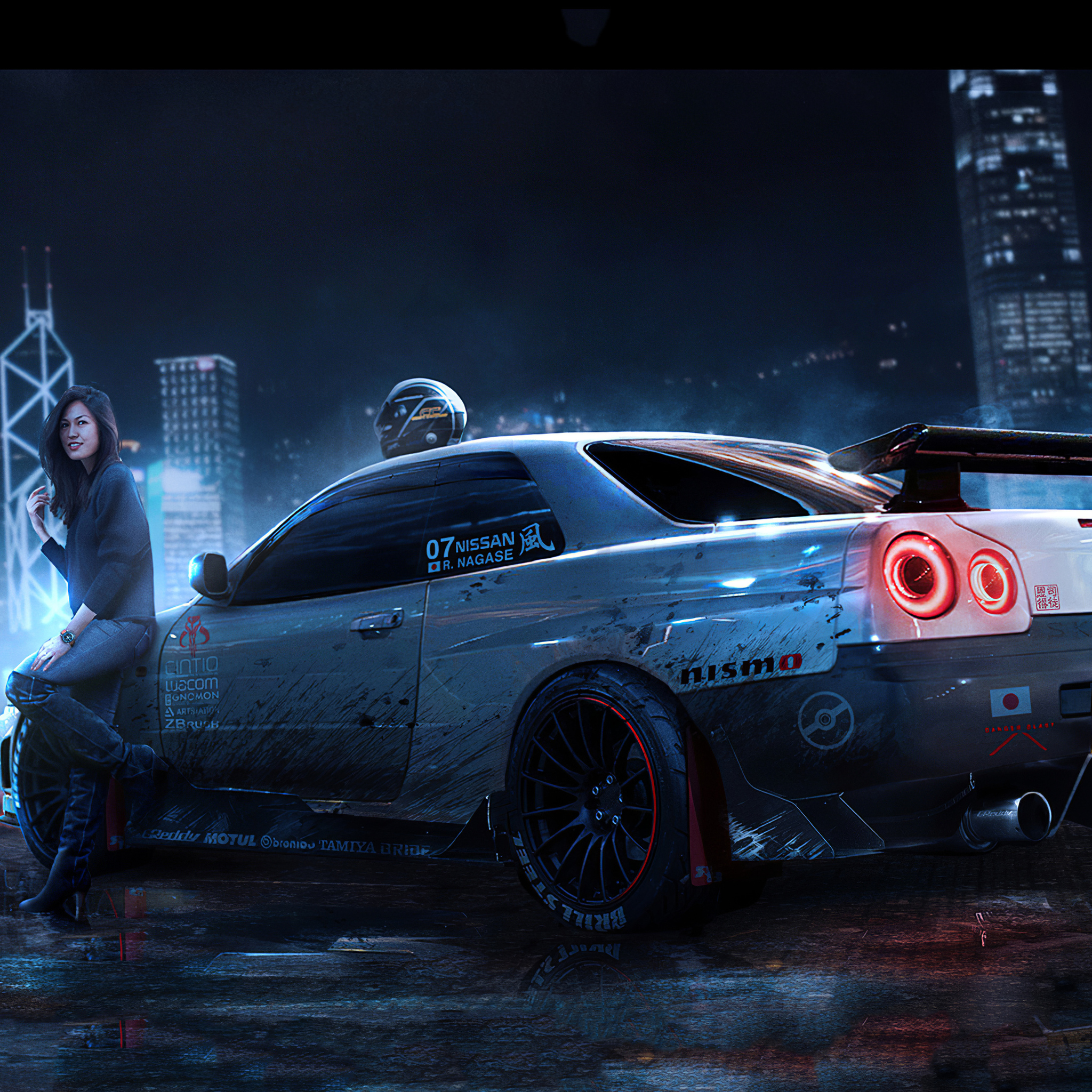 2048x2048 Nissan Skyline Gtr Ipad Air HD 4k Wallpapers, Images, Backgrounds,  Photos and Pictures