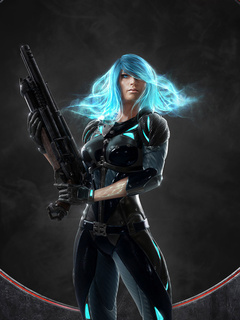 quake champions nyx wallpaper quake champions nyx wallpaper
