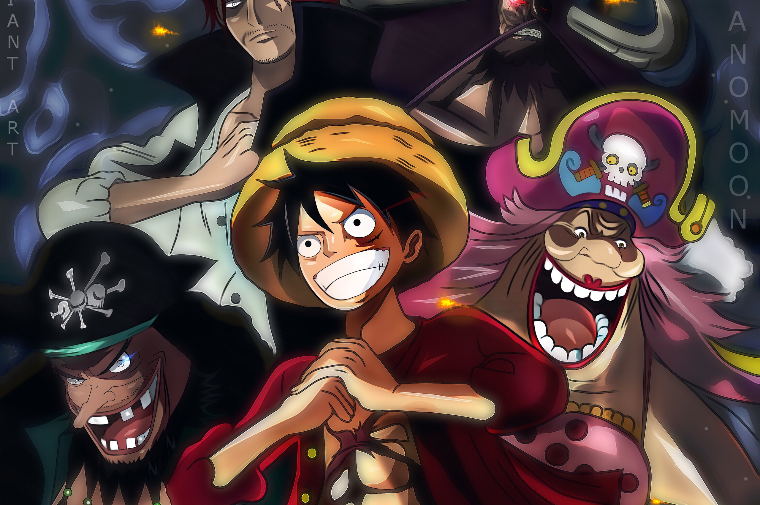 2560x1700 One Piece Charlotte Linlin Kaido Marshall D Teach Monkey D Luffy  Shanks Chromebook Pixel HD 4k Wallpapers, Images, Backgrounds, Photos and  Pictures