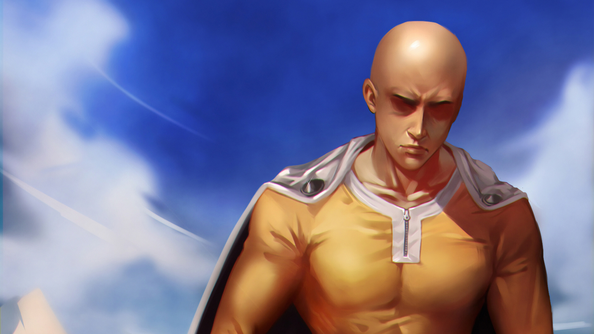 Anime, One-Punch Man, Saitama (One-Punch Man), HD wallpaper